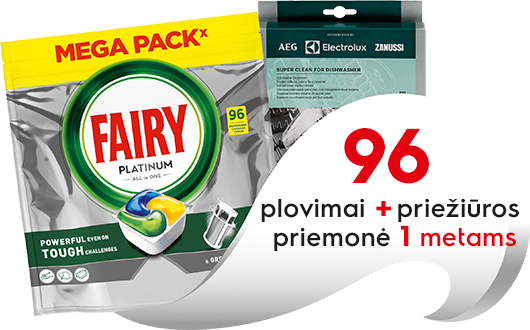 Fairy plovimo kapsulės dovanų