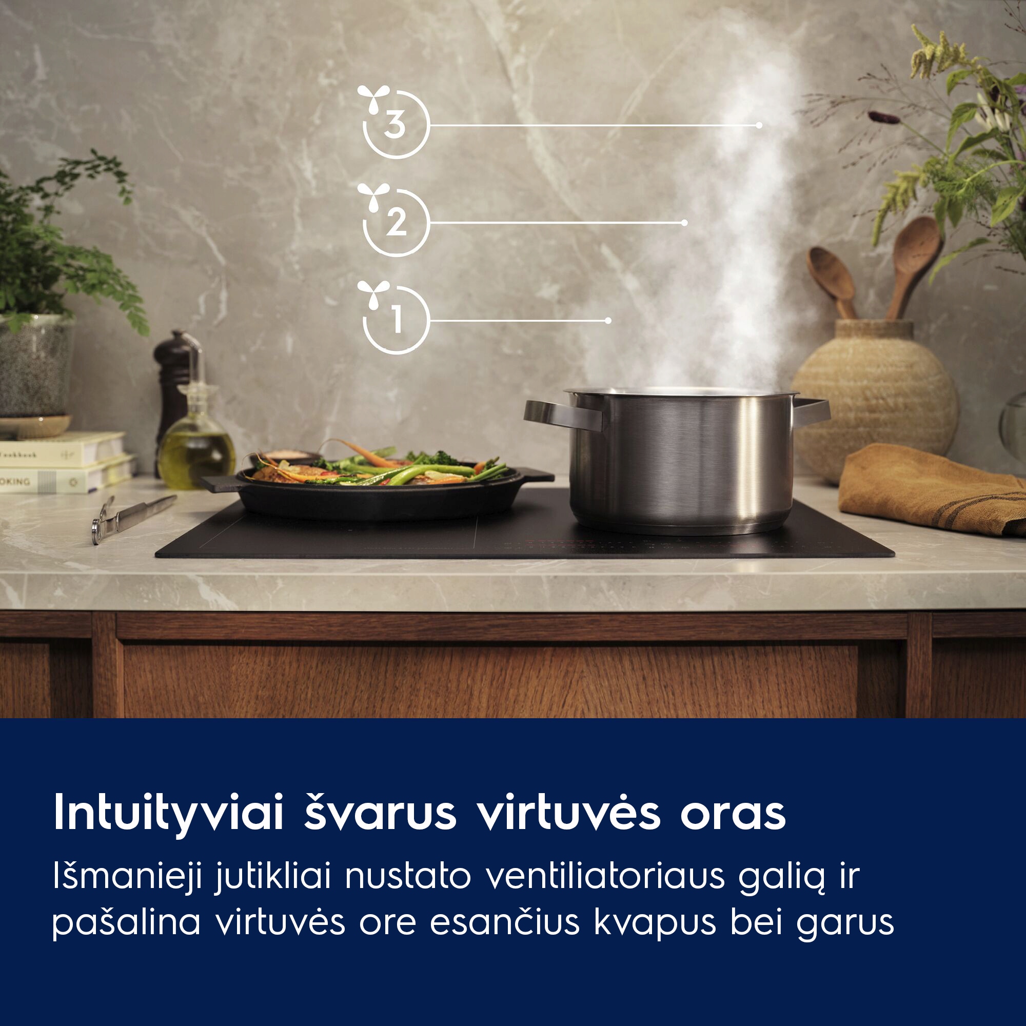 Electrolux - Integruojamas garų rinktuvas - LFG916K