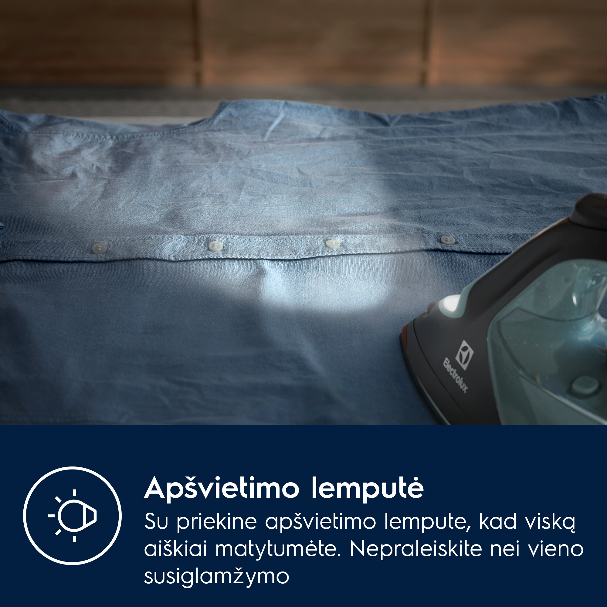 Electrolux - Lygintuvai su garais - E7SI2-6OG