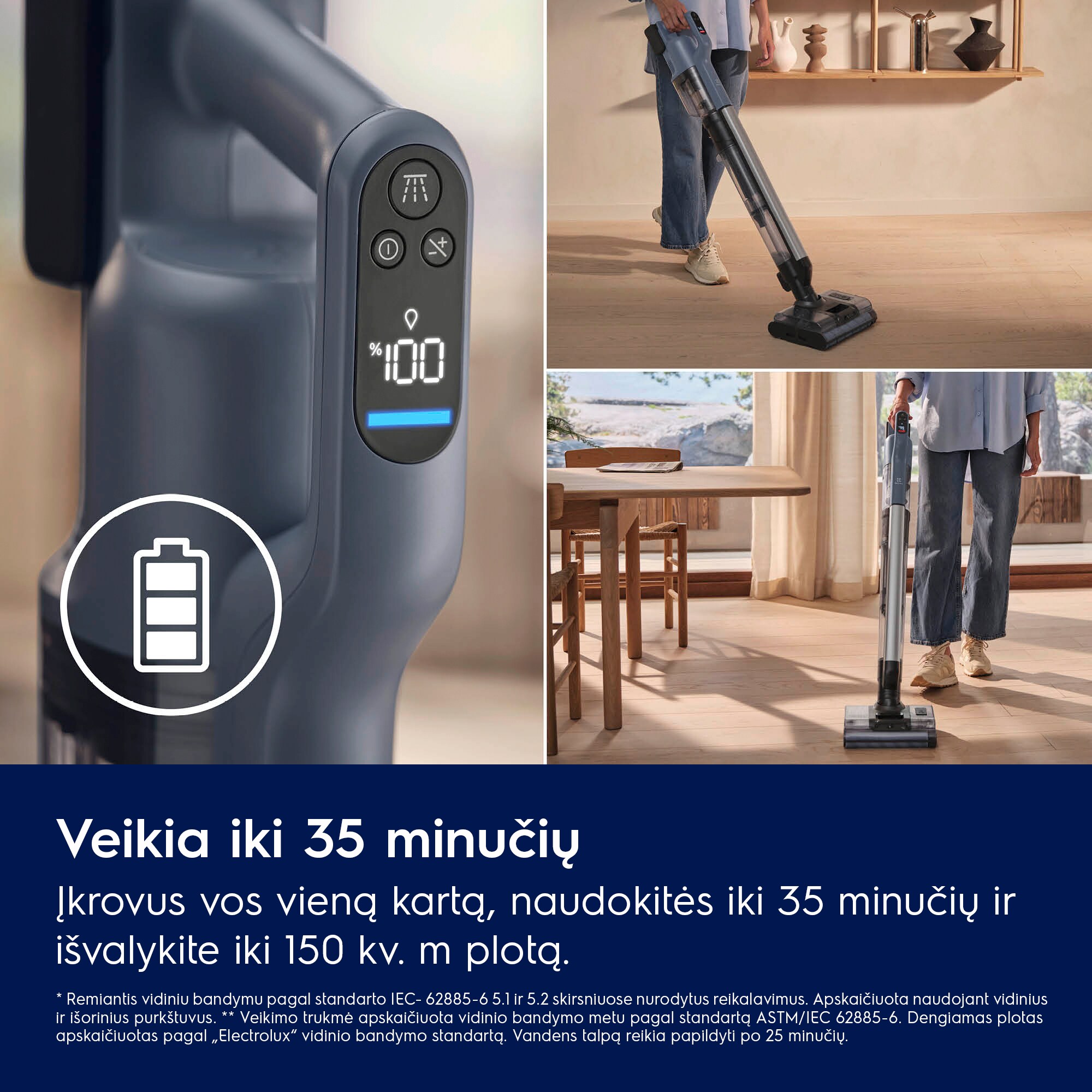 Electrolux - Wet&Dry/ Plaunantis dulkių siurblys - EW82U1DB