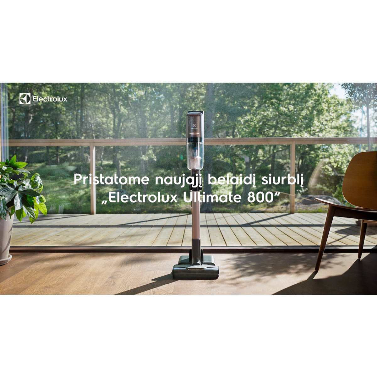 Electrolux - Belaidis dulkių siurblys - EP81U25ULT