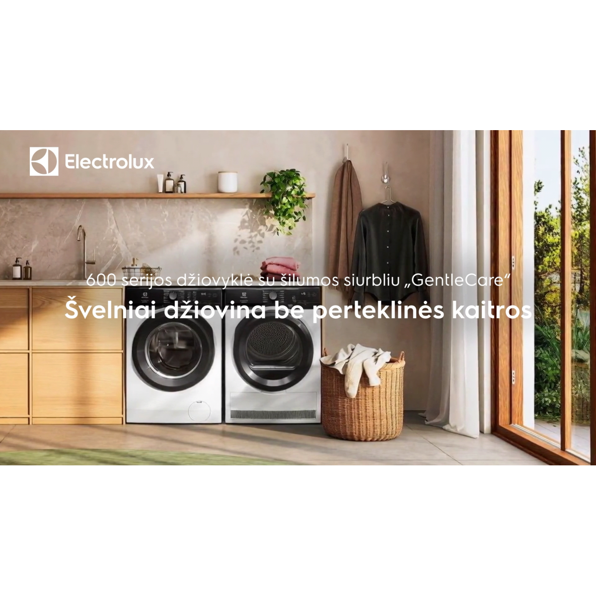 Electrolux - Džiovyklė su šilumos siurbliu - EW6D98BEE