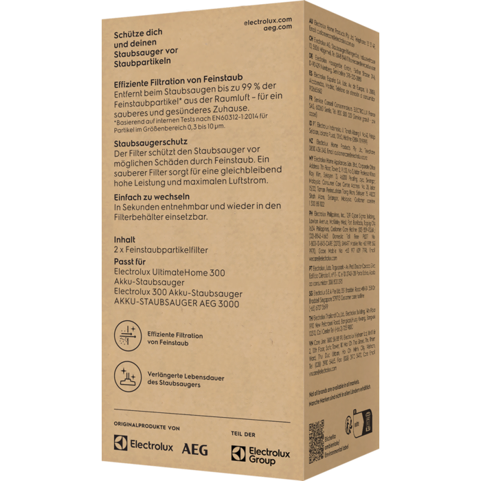 Electrolux - Filtras - EF161