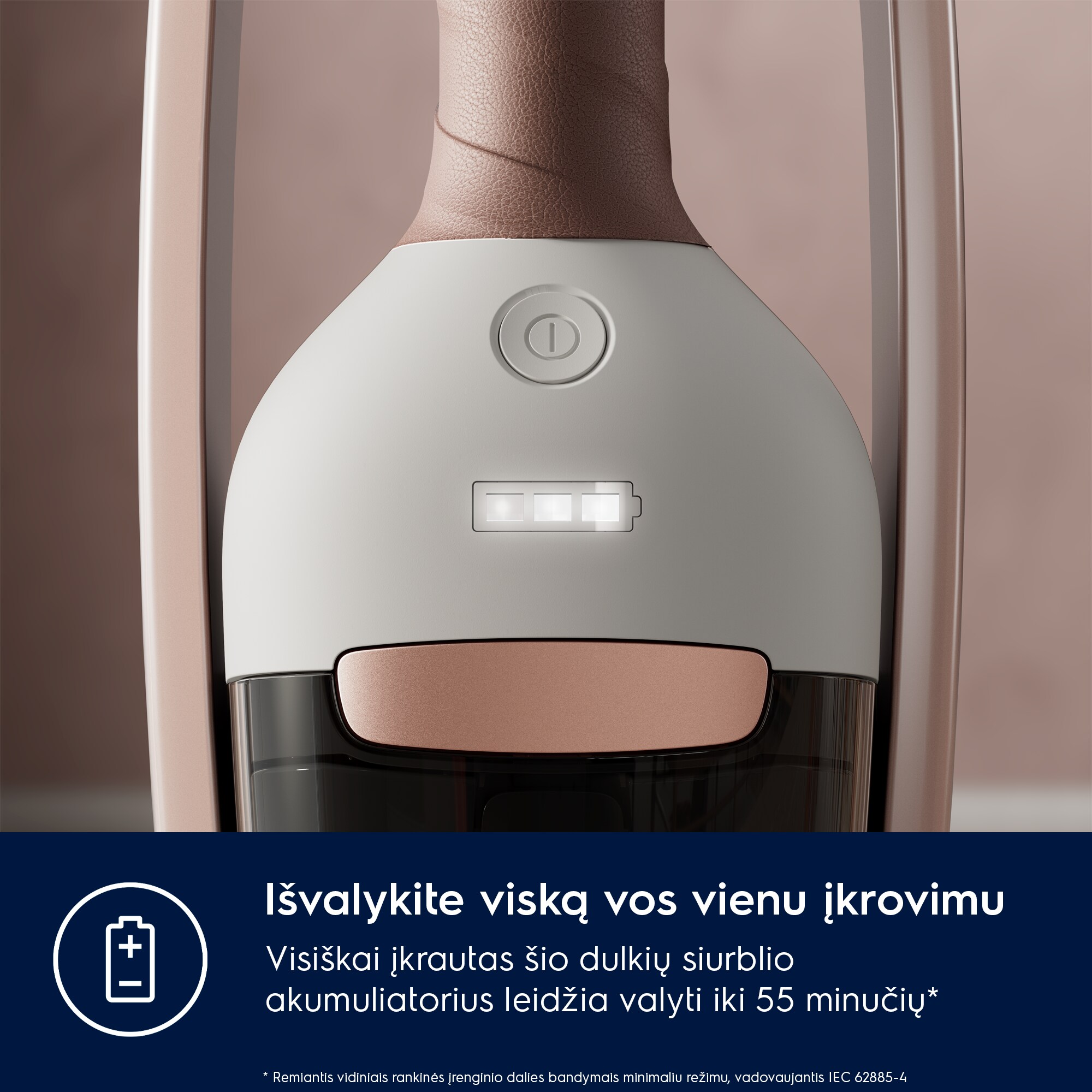 Electrolux - Belaidis dulkių siurblys - ES62P25WET