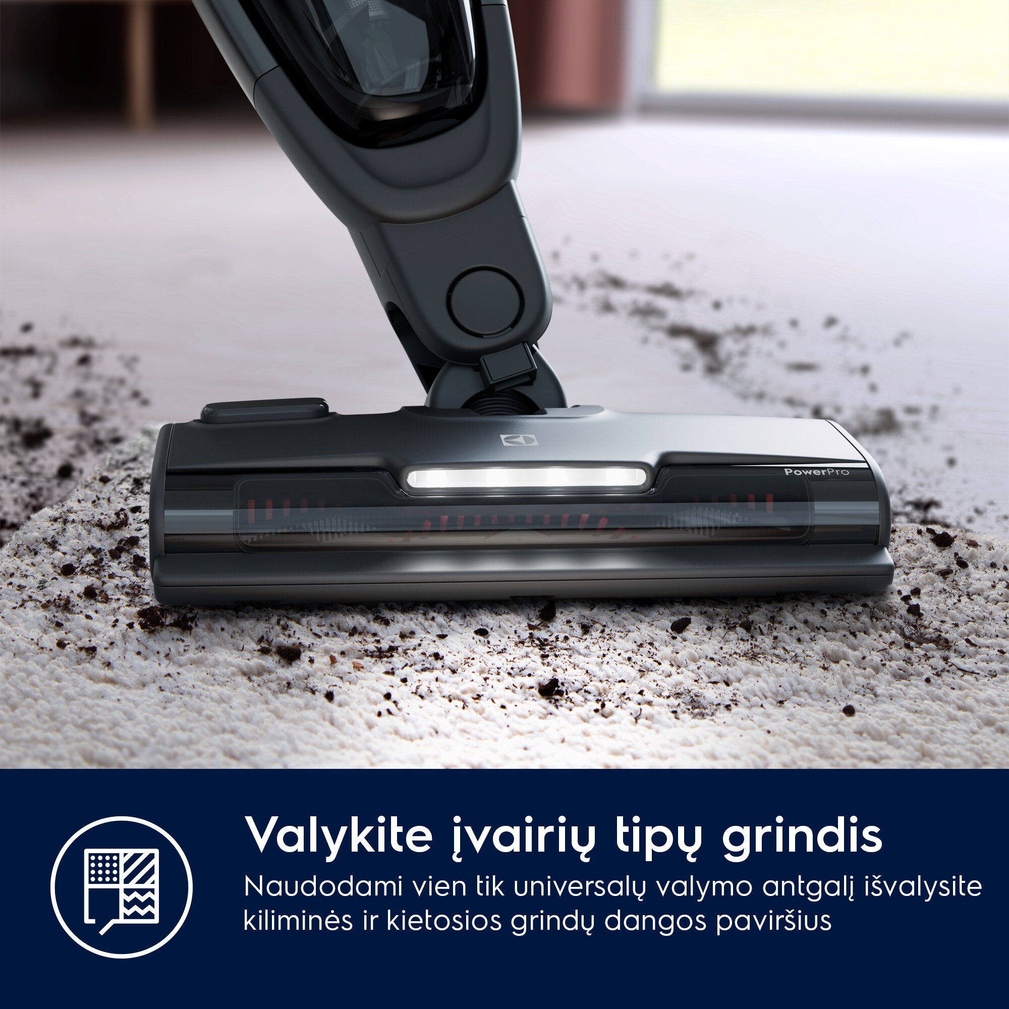 Electrolux - Belaidis dulkių siurblys - ES62P25WET