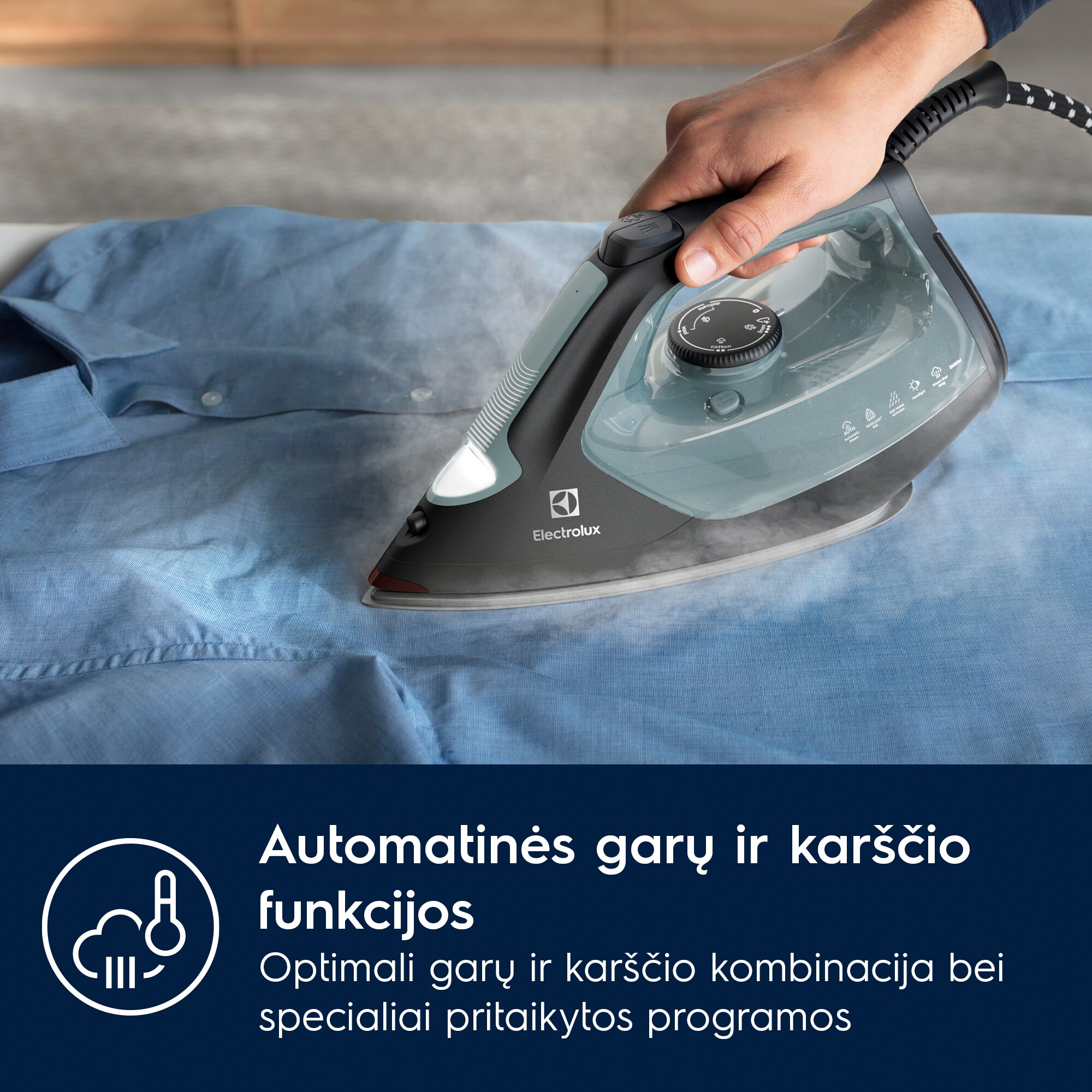Electrolux - Lygintuvai su garais - E7SI2-6OG