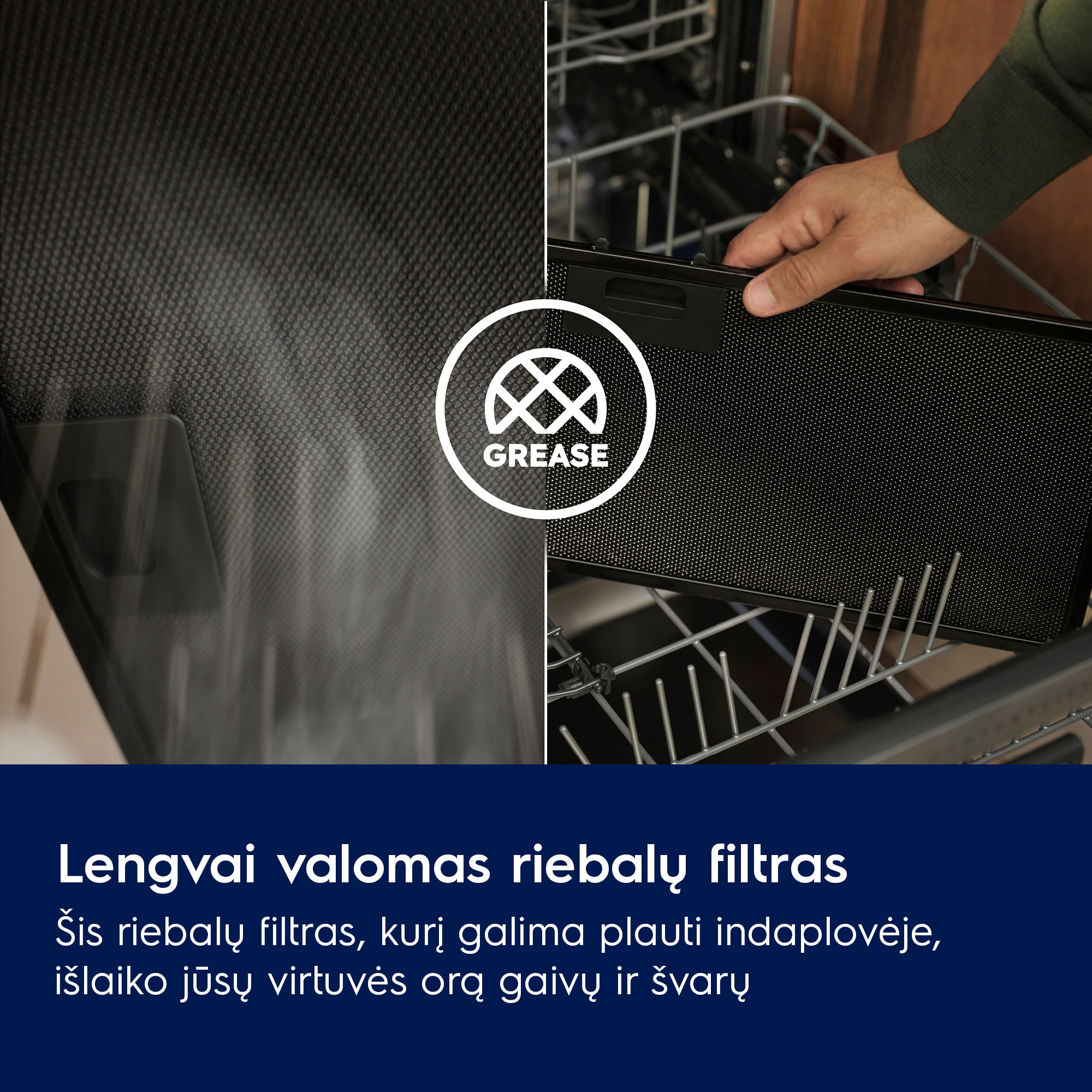 Electrolux - Kamino tipo garų rinktuvas - EFF90560OX