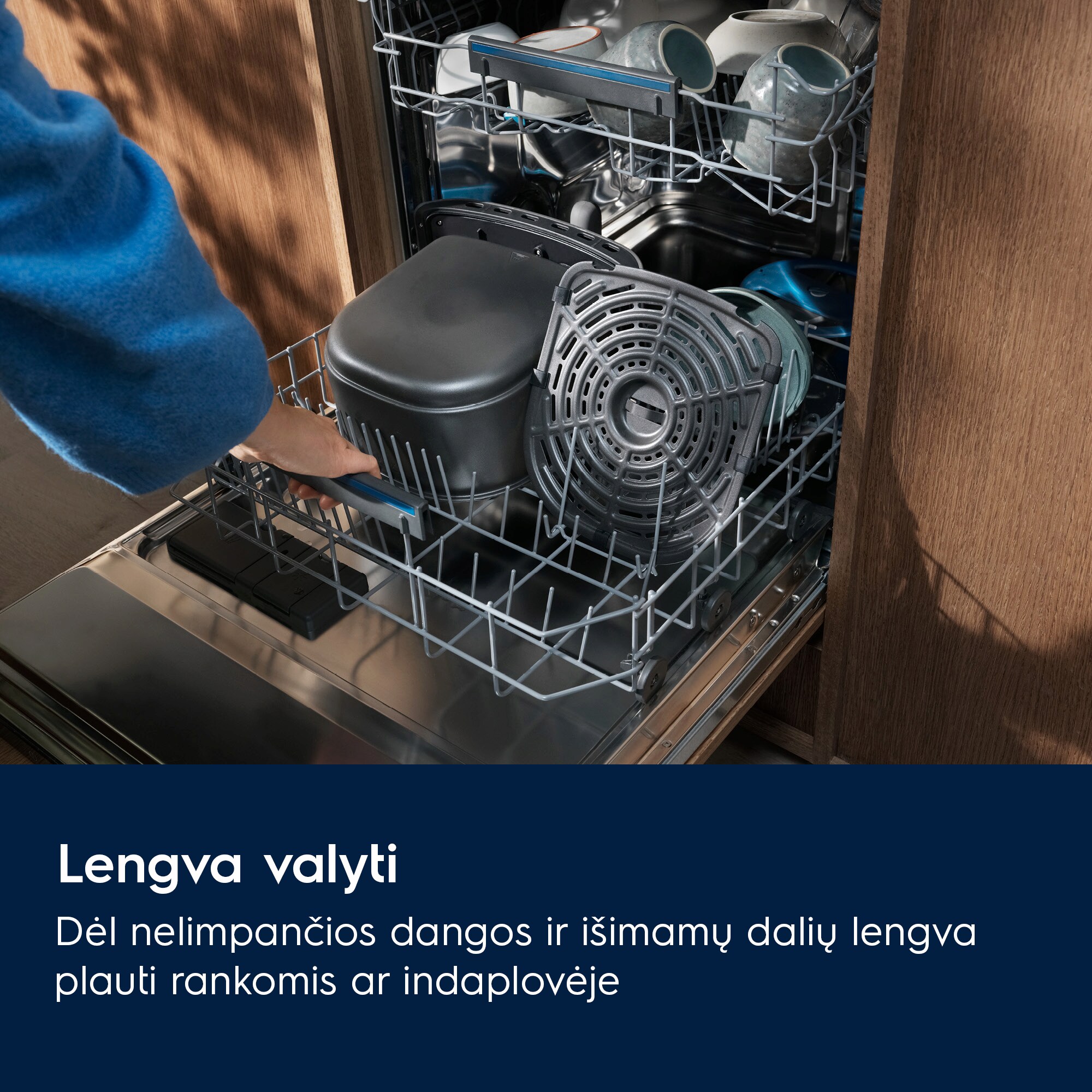 Electrolux - Karšto oro gruzdintuvės - EAF7SB