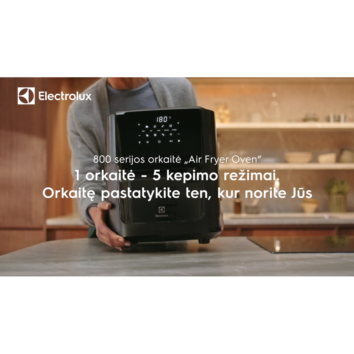 Electrolux - Karšto oro gruzdintuvės - EAF12B