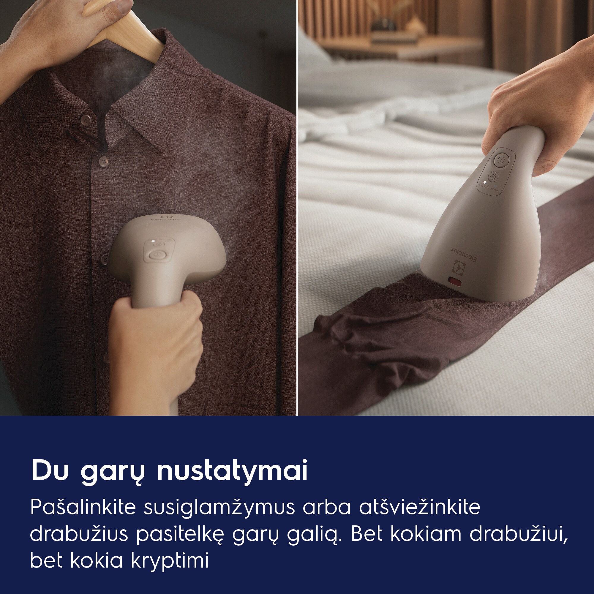 Electrolux - Drabužių garintuvas - E7HS2-8WB