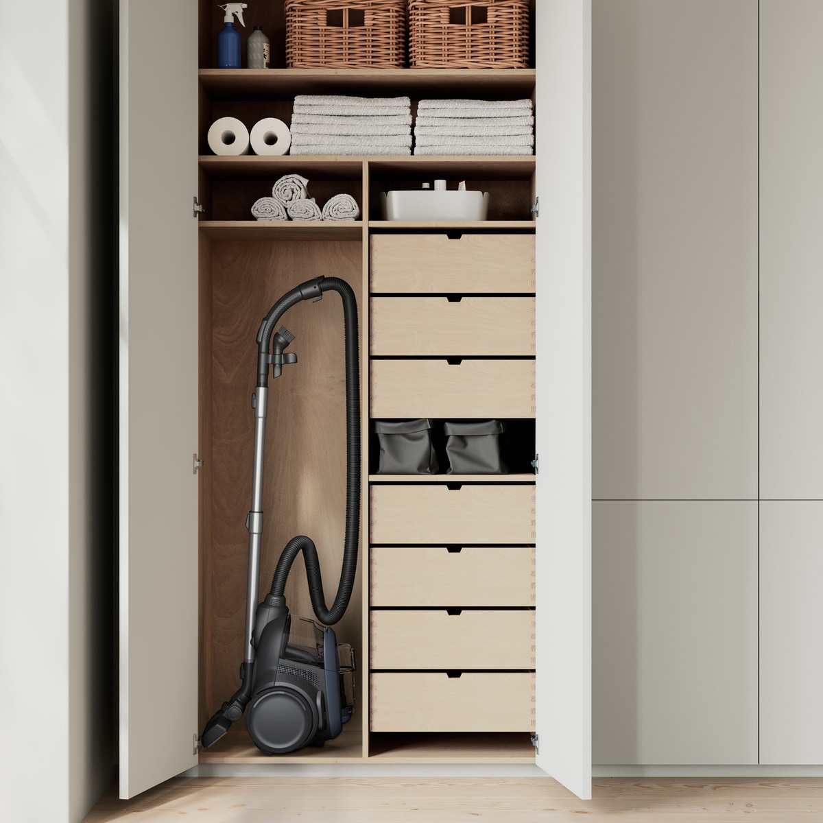 Electrolux - Dulkių siurblys be maišelio - EL61C3DB
