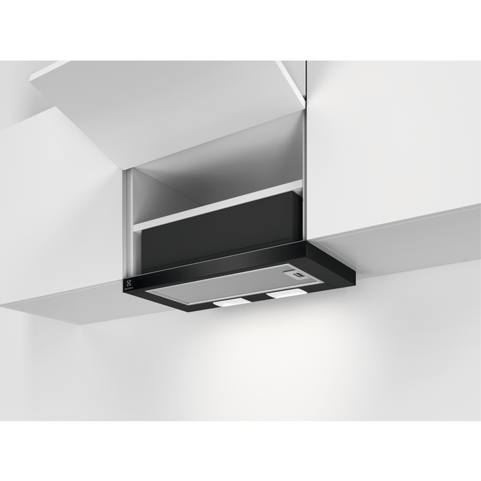 Electrolux - Juodas garų rinktuvas - LFP326FB