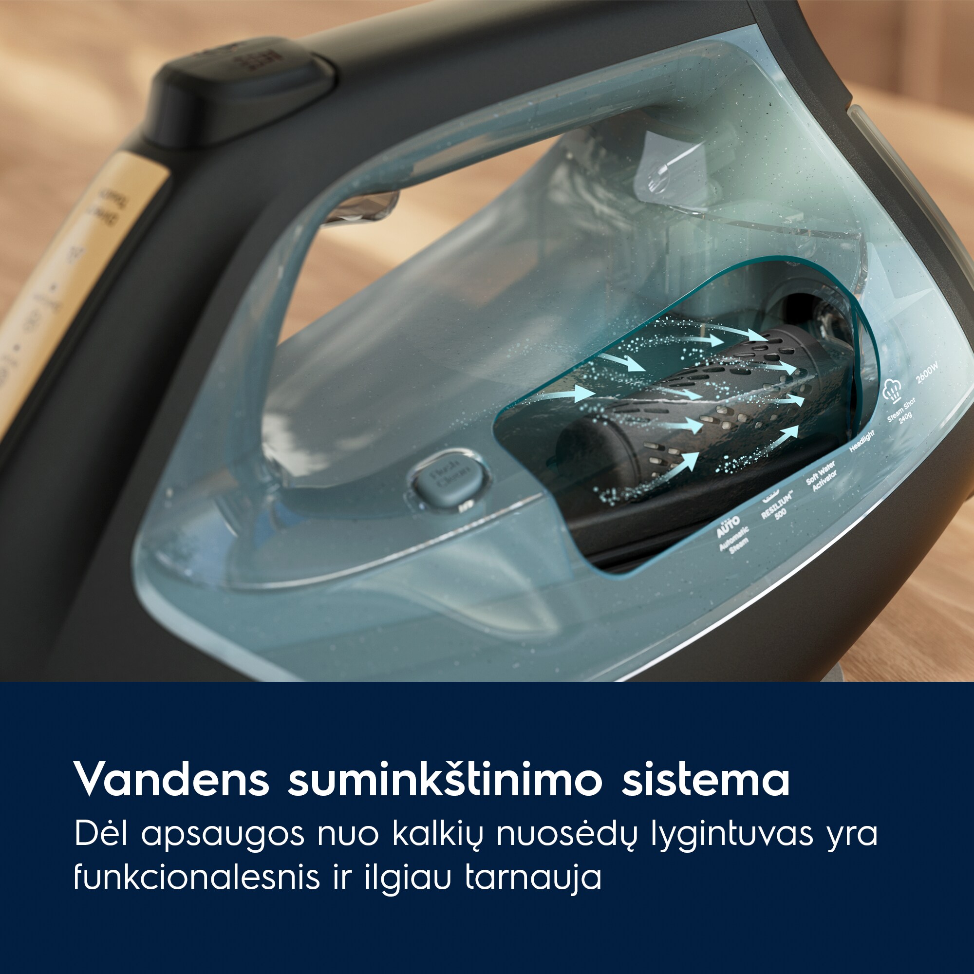Electrolux - Lygintuvai su garais - E8SI2-8OG