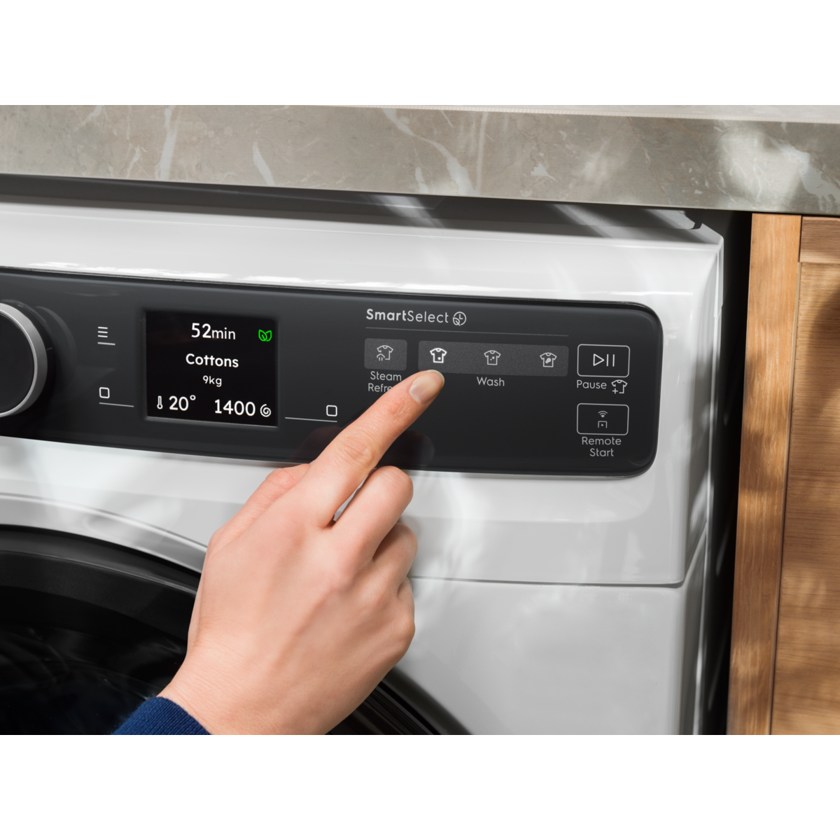 Electrolux - Skalbyklė kraunama iš priekio - EW9F7607WCE