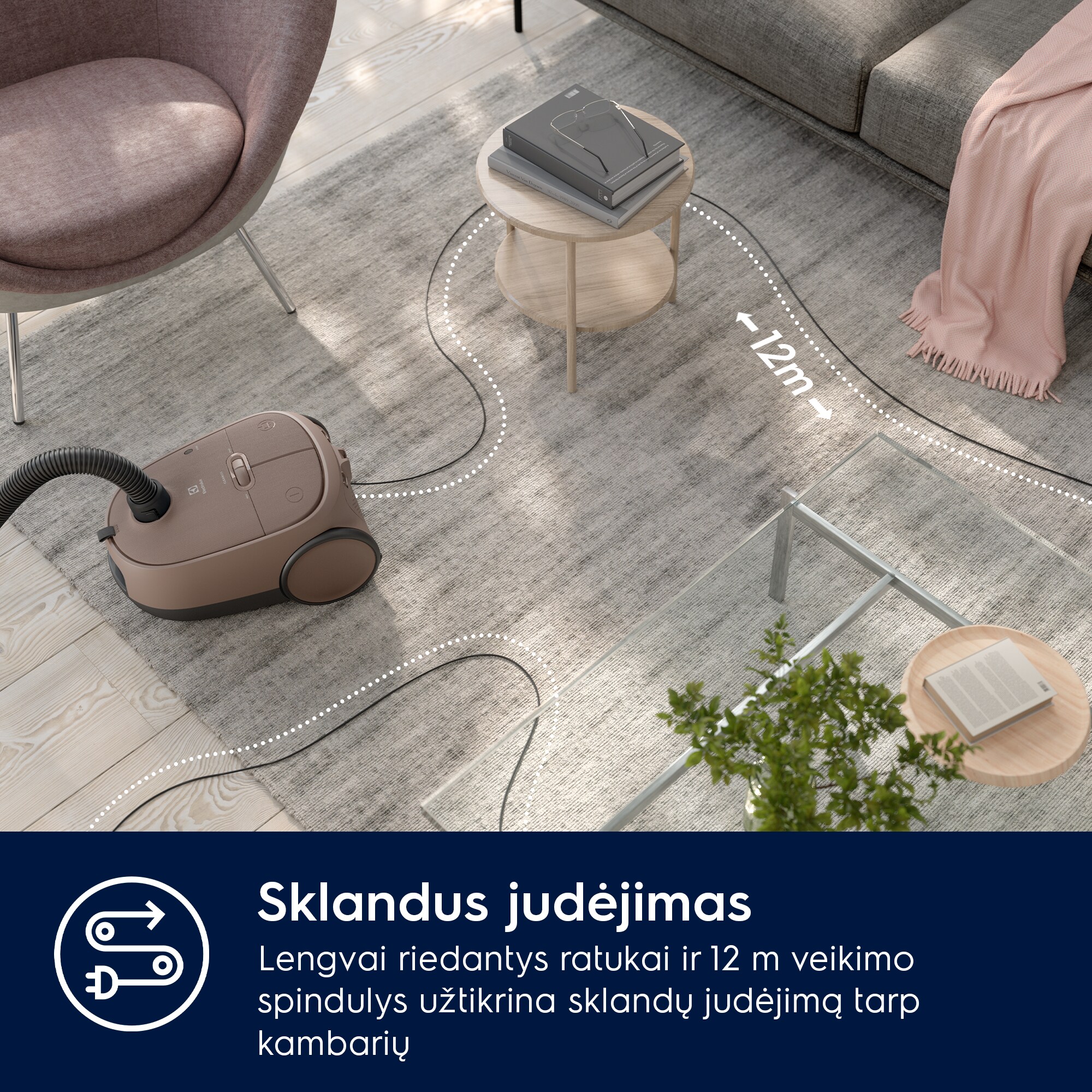 Electrolux - Dulkių siurblys - EB61C3WBL