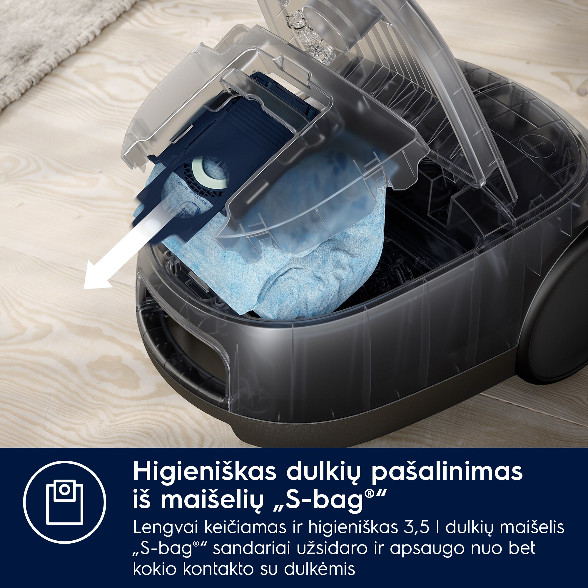Electrolux - Dulkių siurblys - EB61A5UG