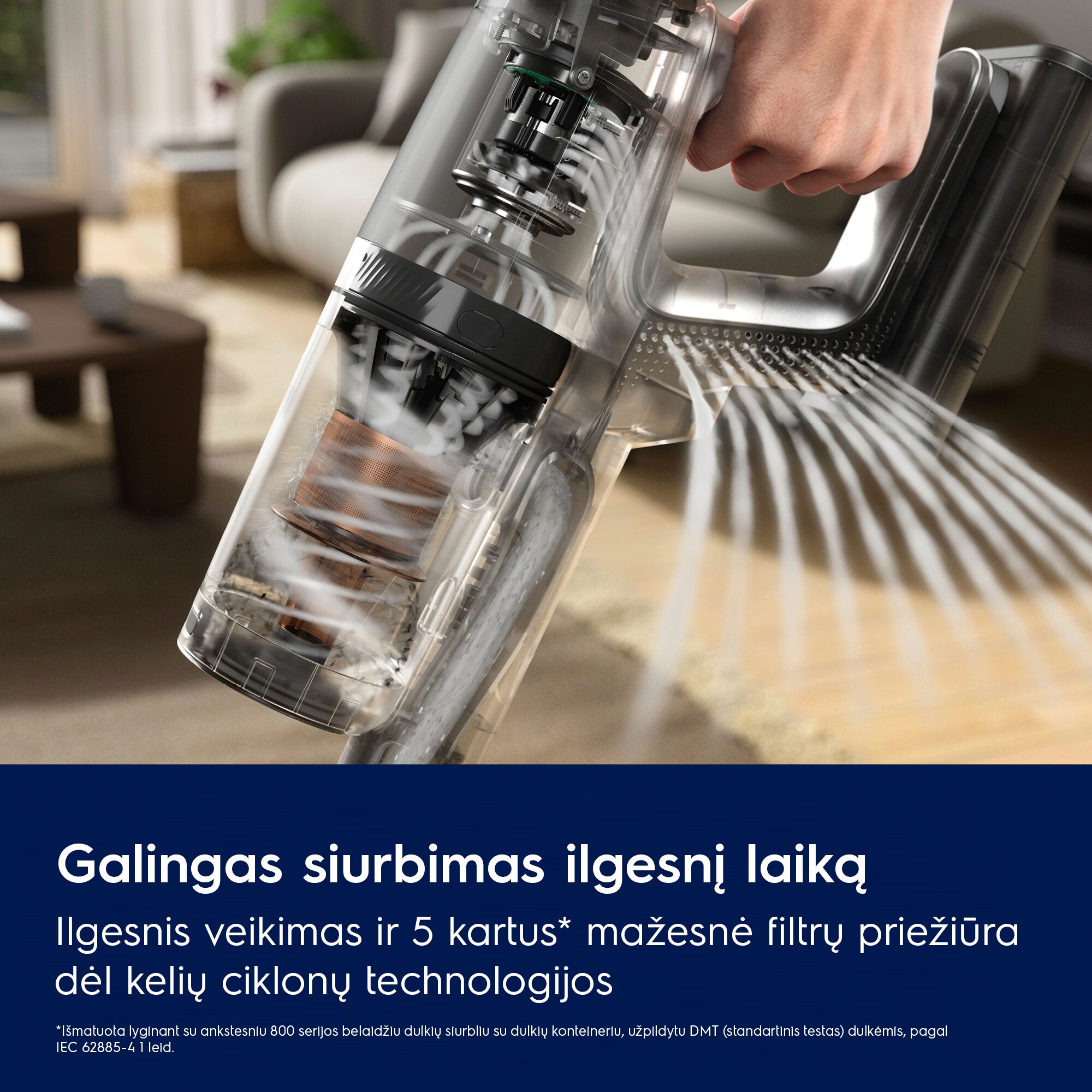 Electrolux - Belaidis dulkių siurblys - EP82H25WET