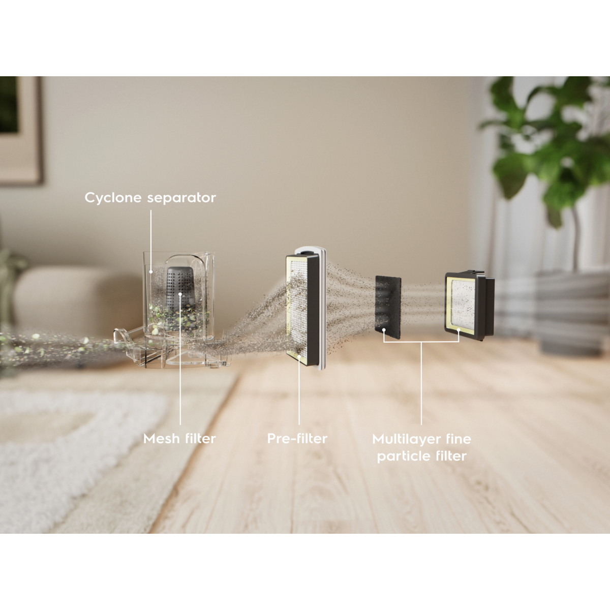 Electrolux - Dulkių siurblys be maišelio - EL31C1LDB