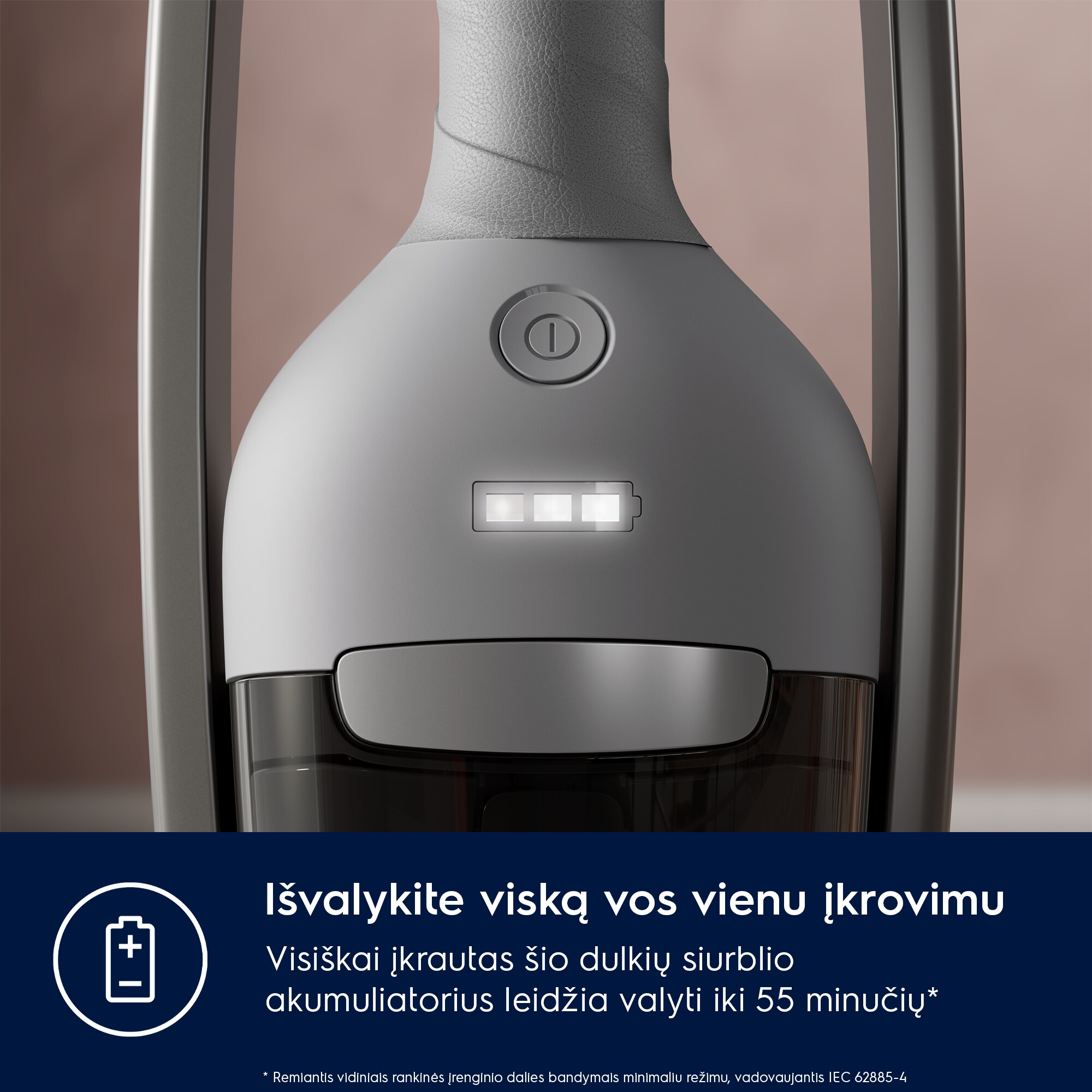 Electrolux - Belaidis dulkių siurblys - ES62AB25UG