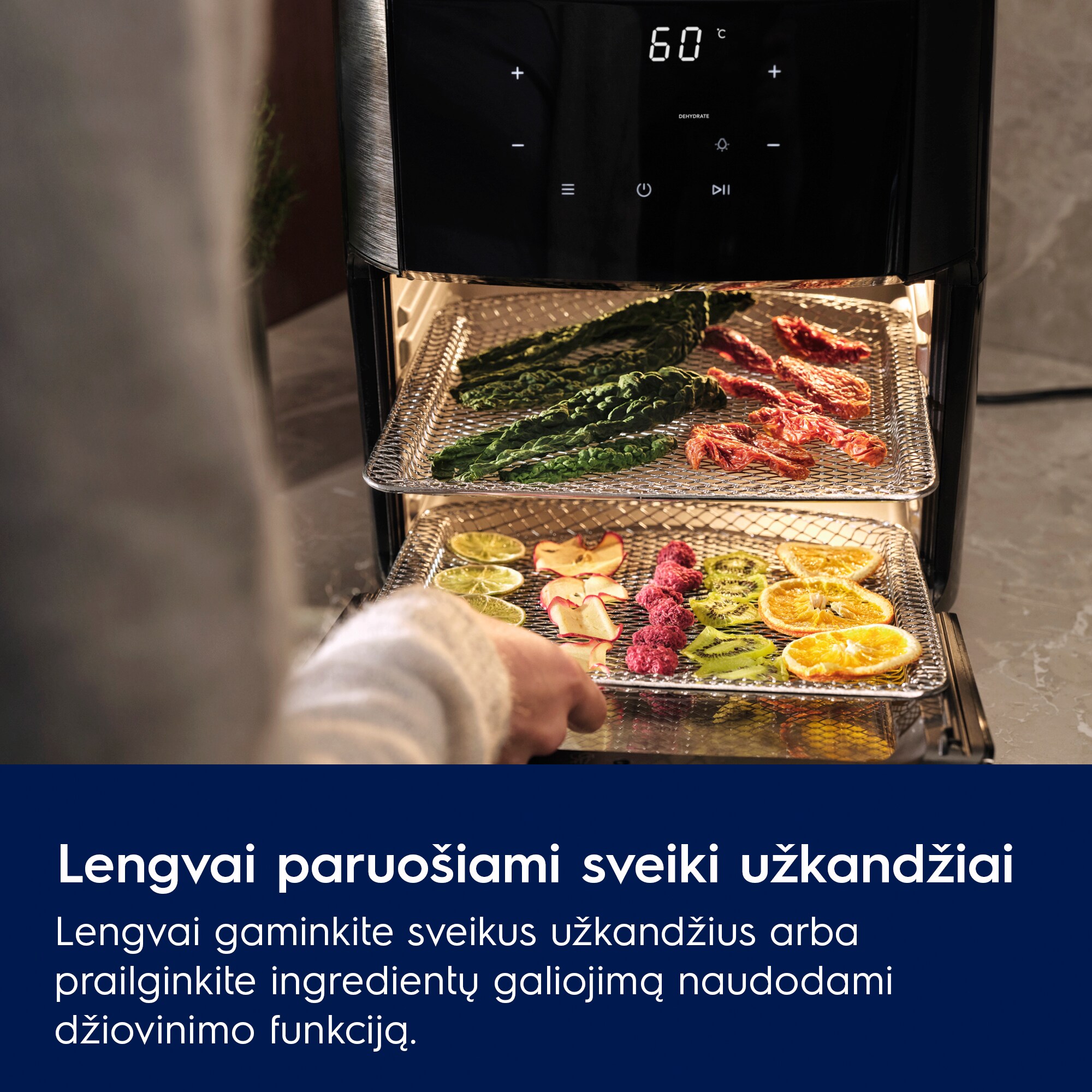 Electrolux - Karšto oro gruzdintuvės - EAF12B