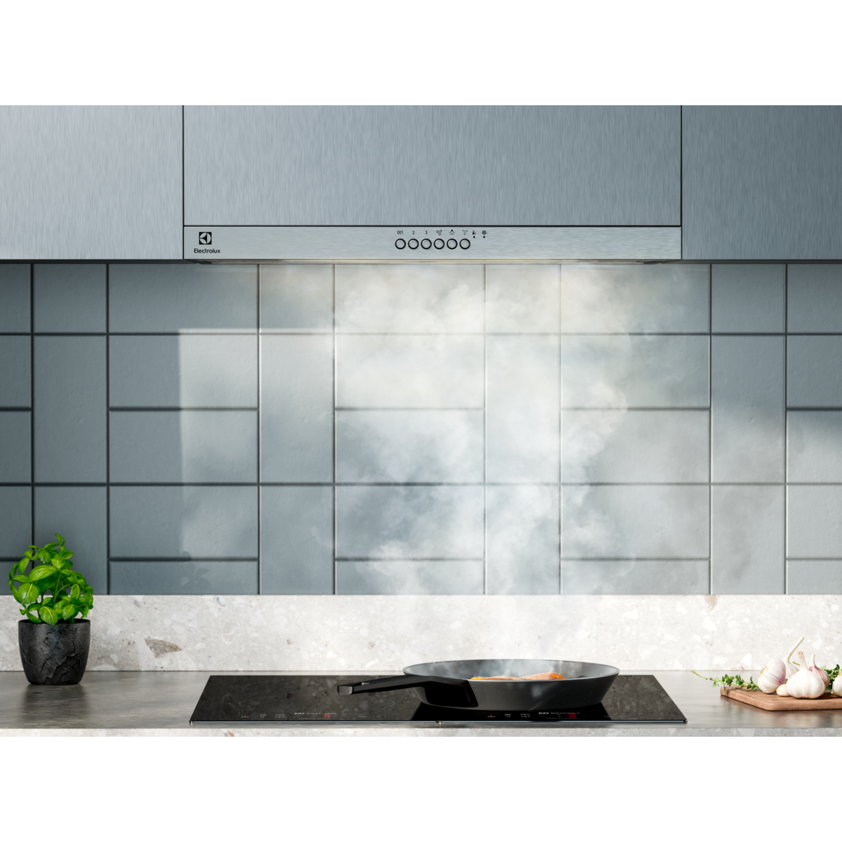 Electrolux - 60 cm pročio garų rinktuvas - LFP616X