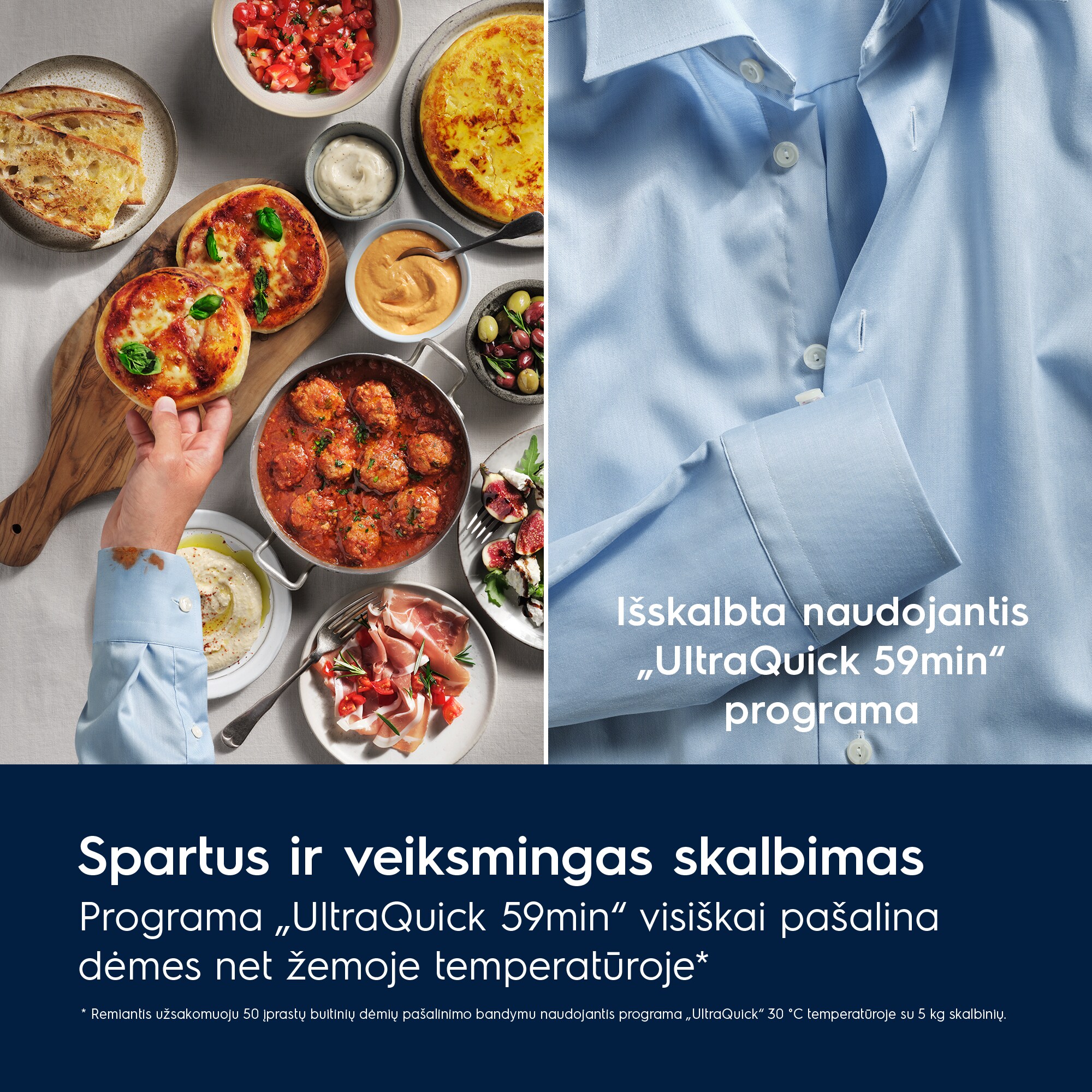 Electrolux - Skalbyklė kraunama iš priekio - EW7F3614UE