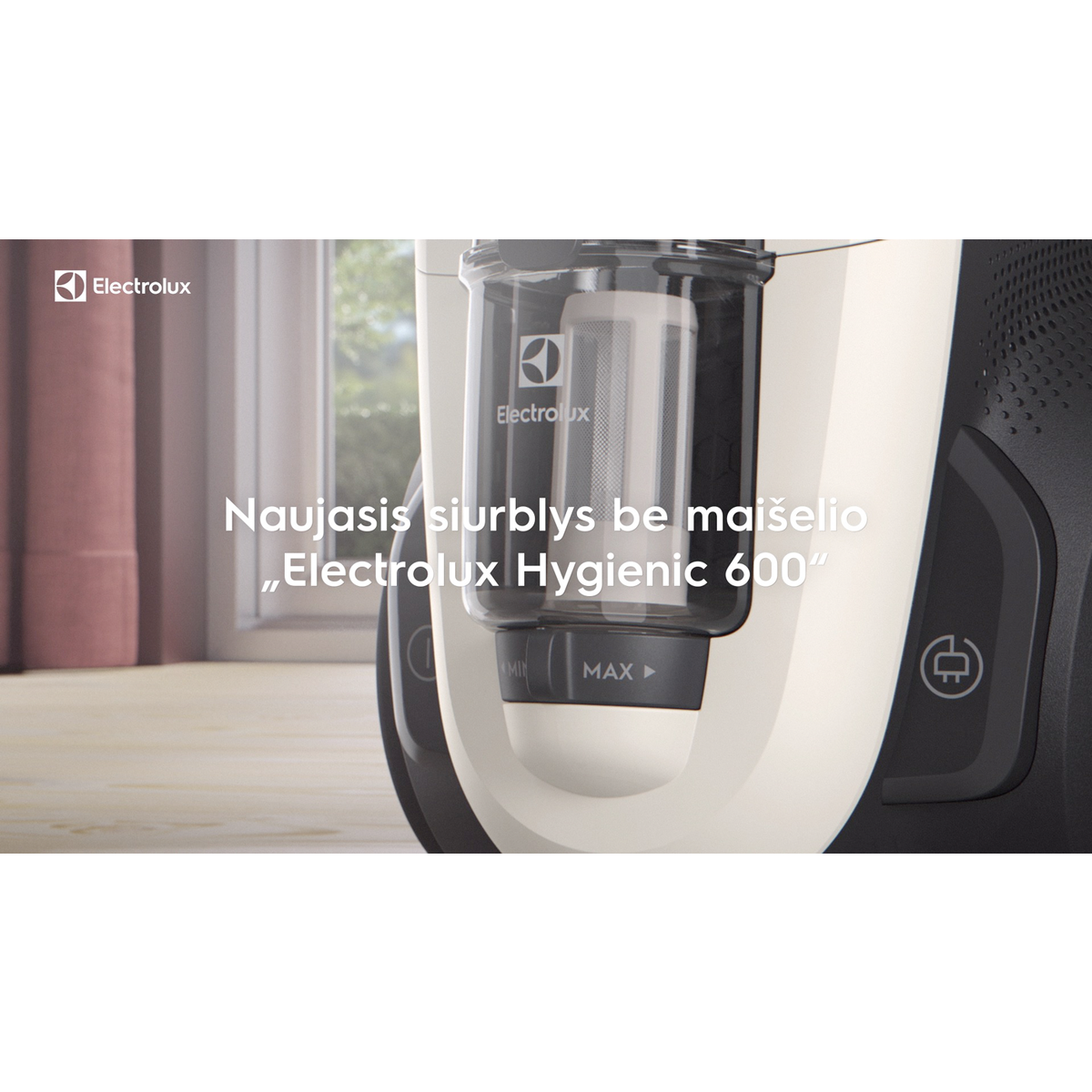Electrolux - Dulkių siurblys be maišelio - EL61H4SW