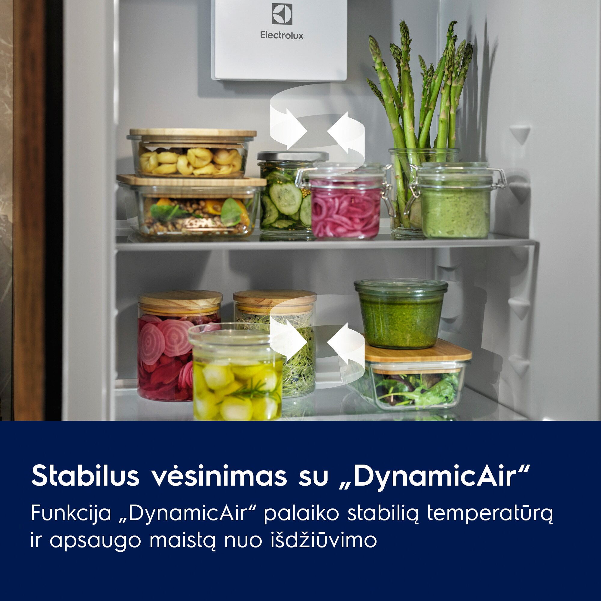 Electrolux - Laisvai pastatomas šaldytuvas - LRS3DE39W