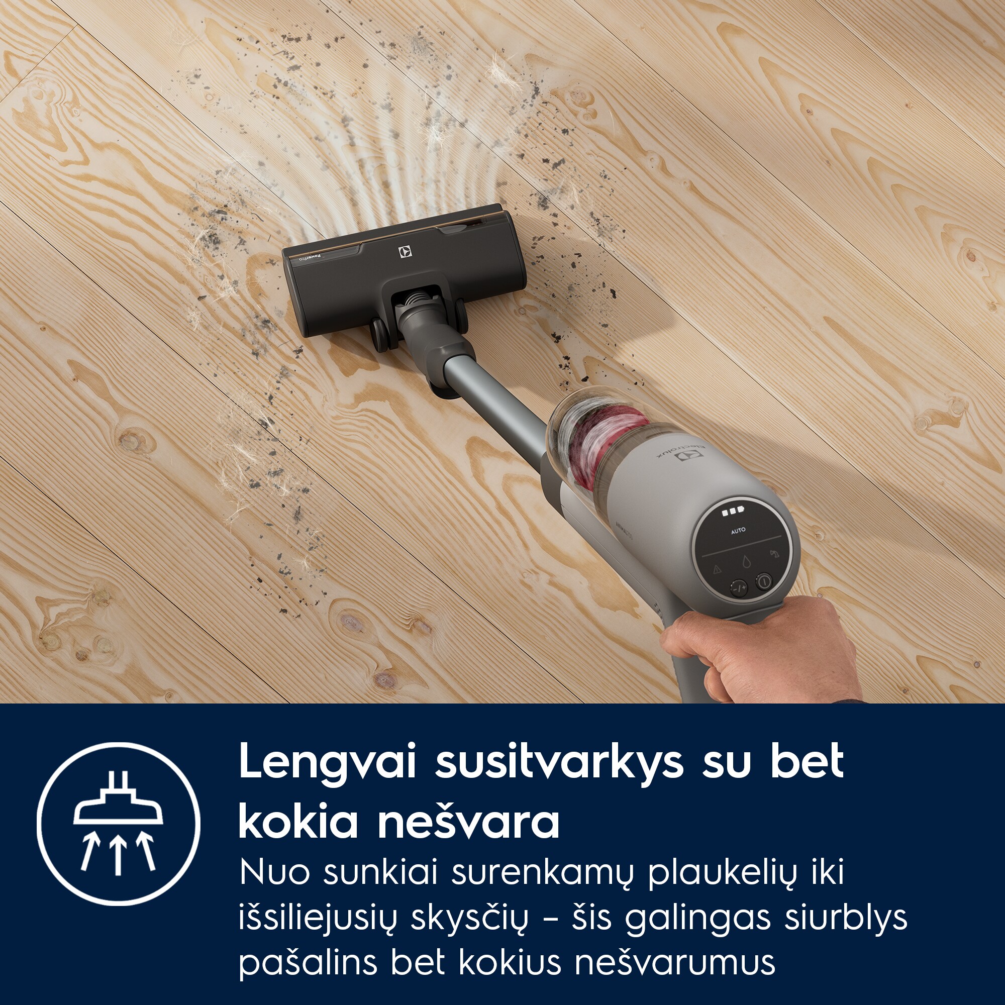 Electrolux - Belaidis dulkių siurblys - EP71AB14UG