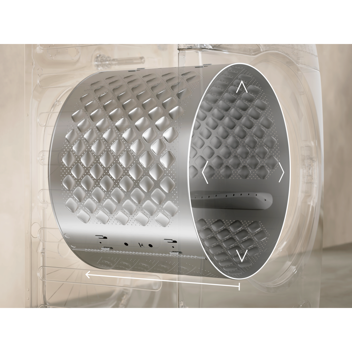 Electrolux - 10 kg talpos skalbimo mašina - EW7F3614UE