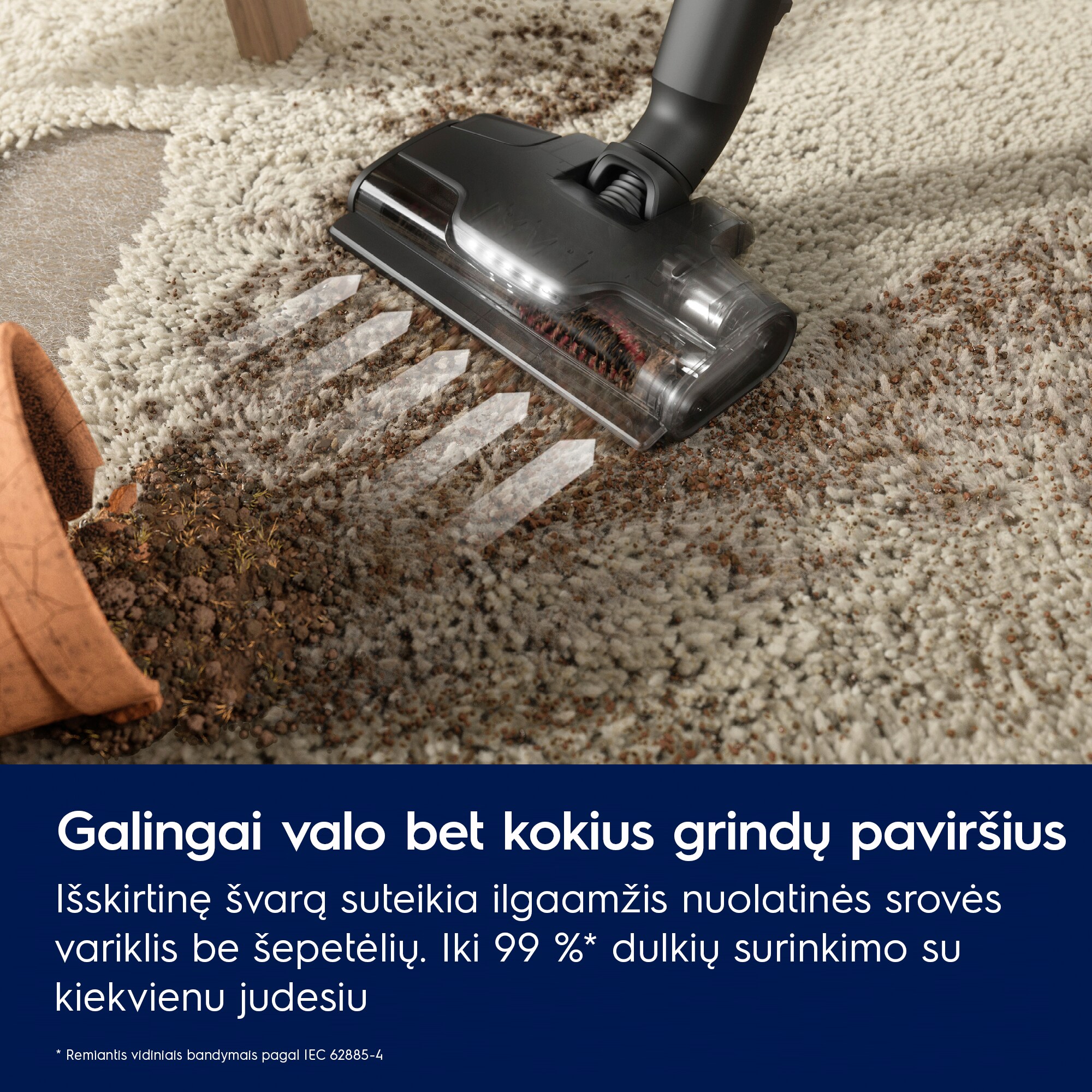 Electrolux - Belaidis dulkių siurblys - EP82H25WET