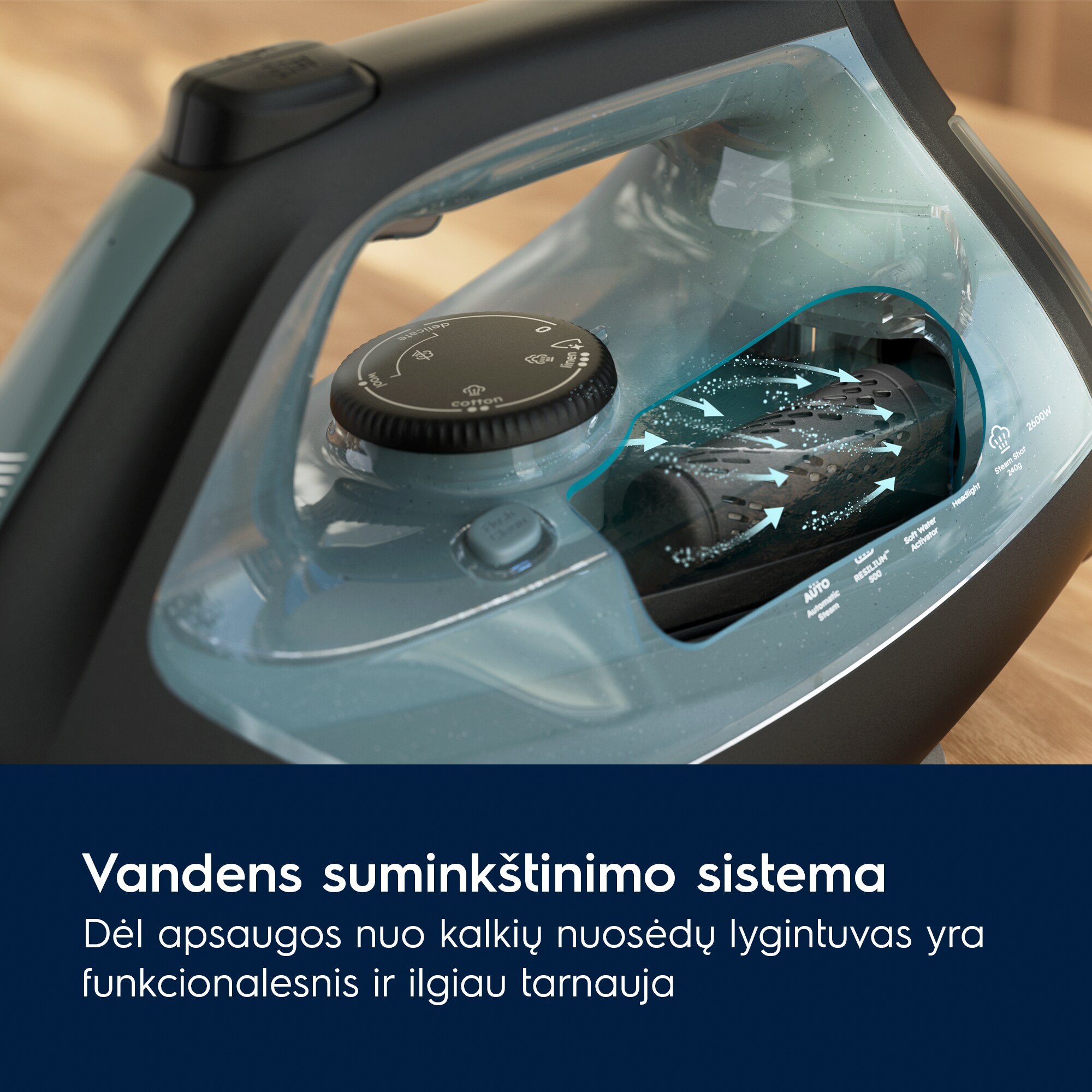 Electrolux - Lygintuvai su garais - E7SI2-6OG