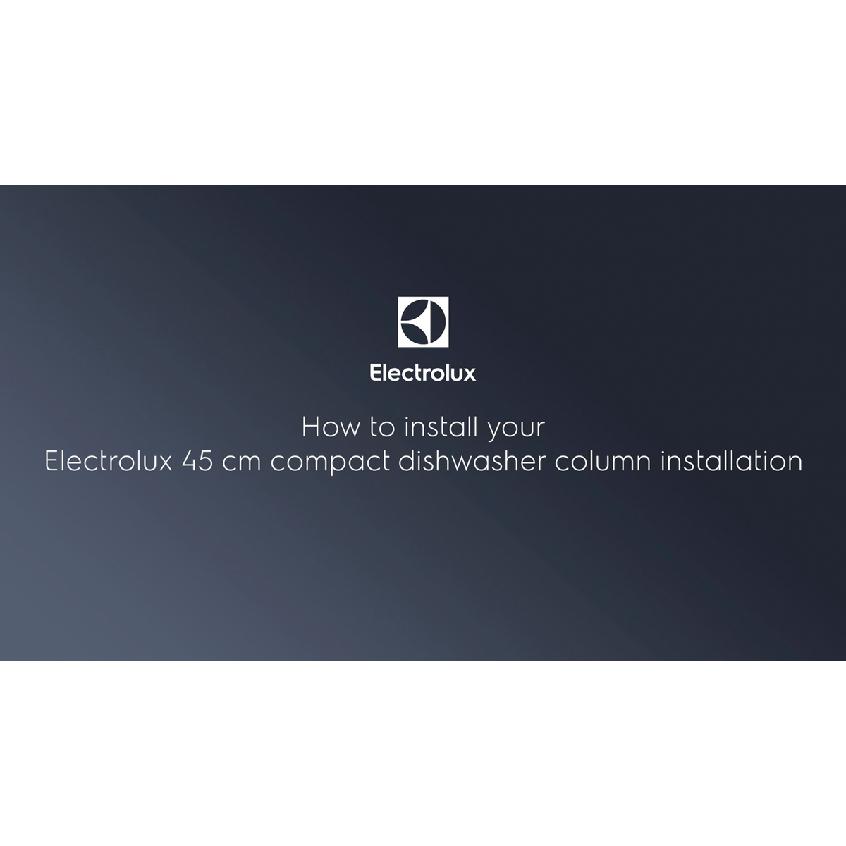 Electrolux - Kompaktinė montuojama indaplovė - ESL2500RO