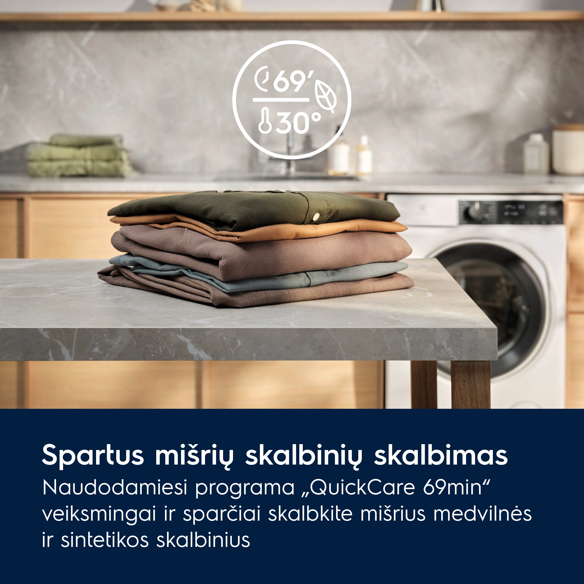 Electrolux - Skalbyklė kraunama iš priekio - EW7F3494EQ