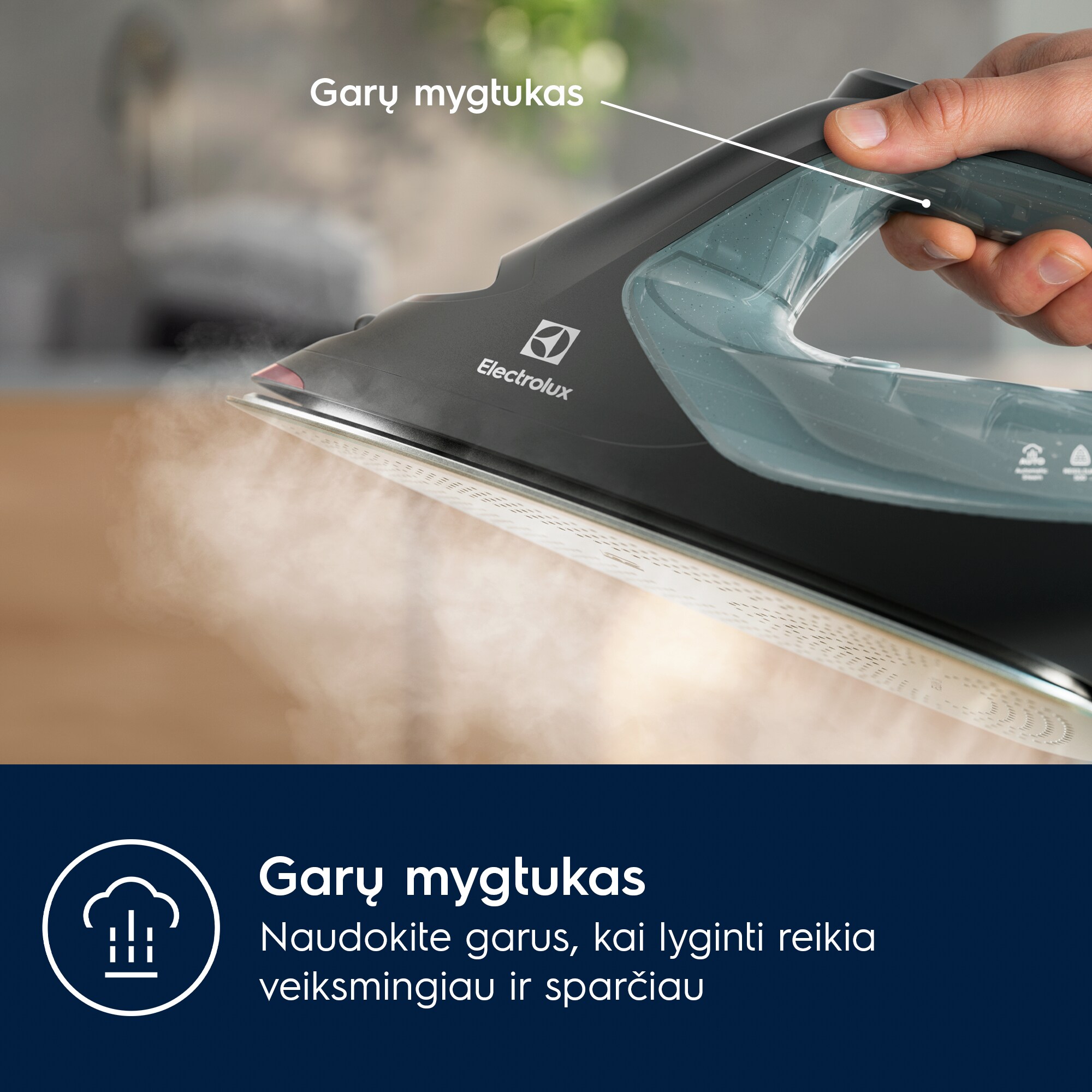 Electrolux - Lygintuvai su garais - E8SI2-8OG