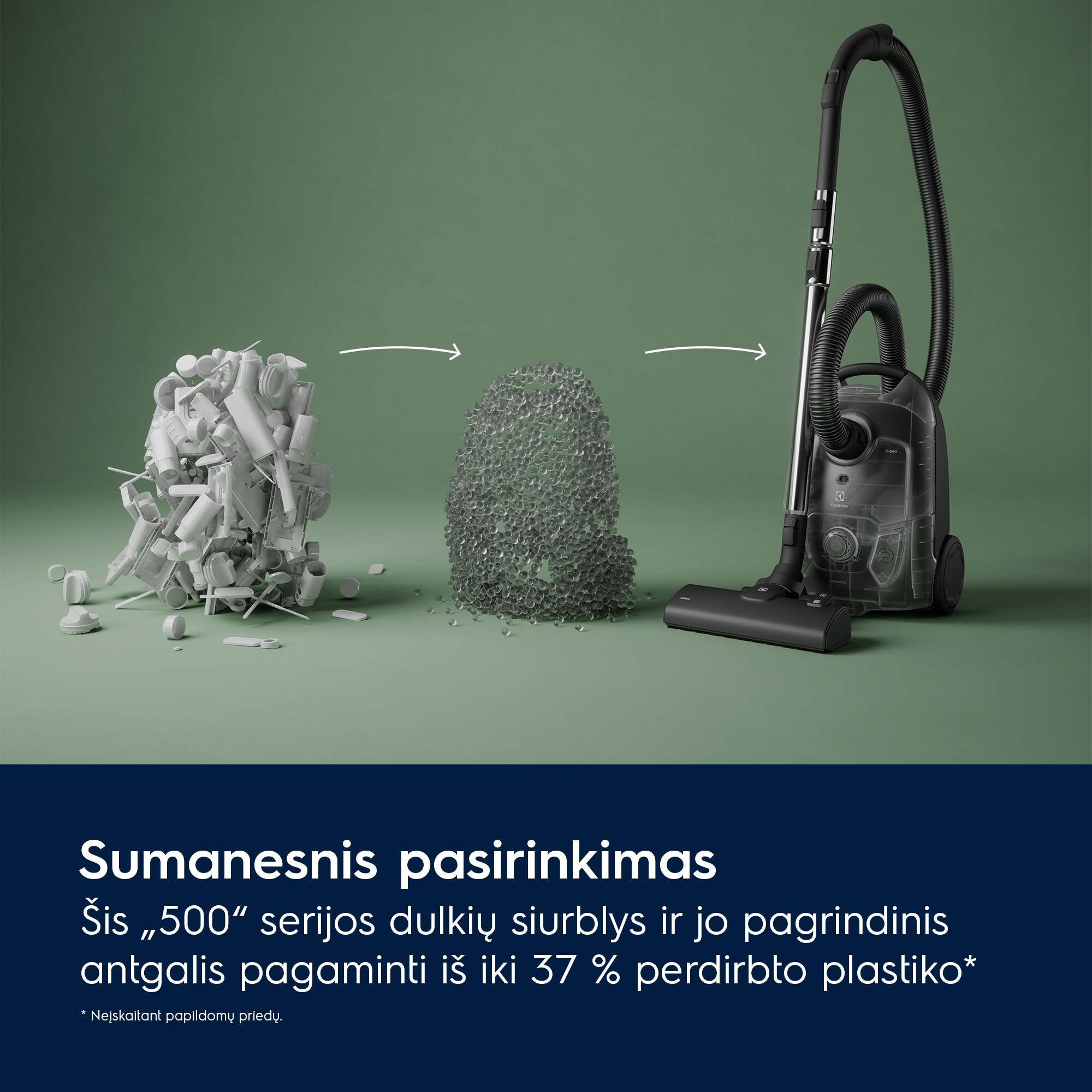 Electrolux - Dulkių siurblys - EB51C2DB