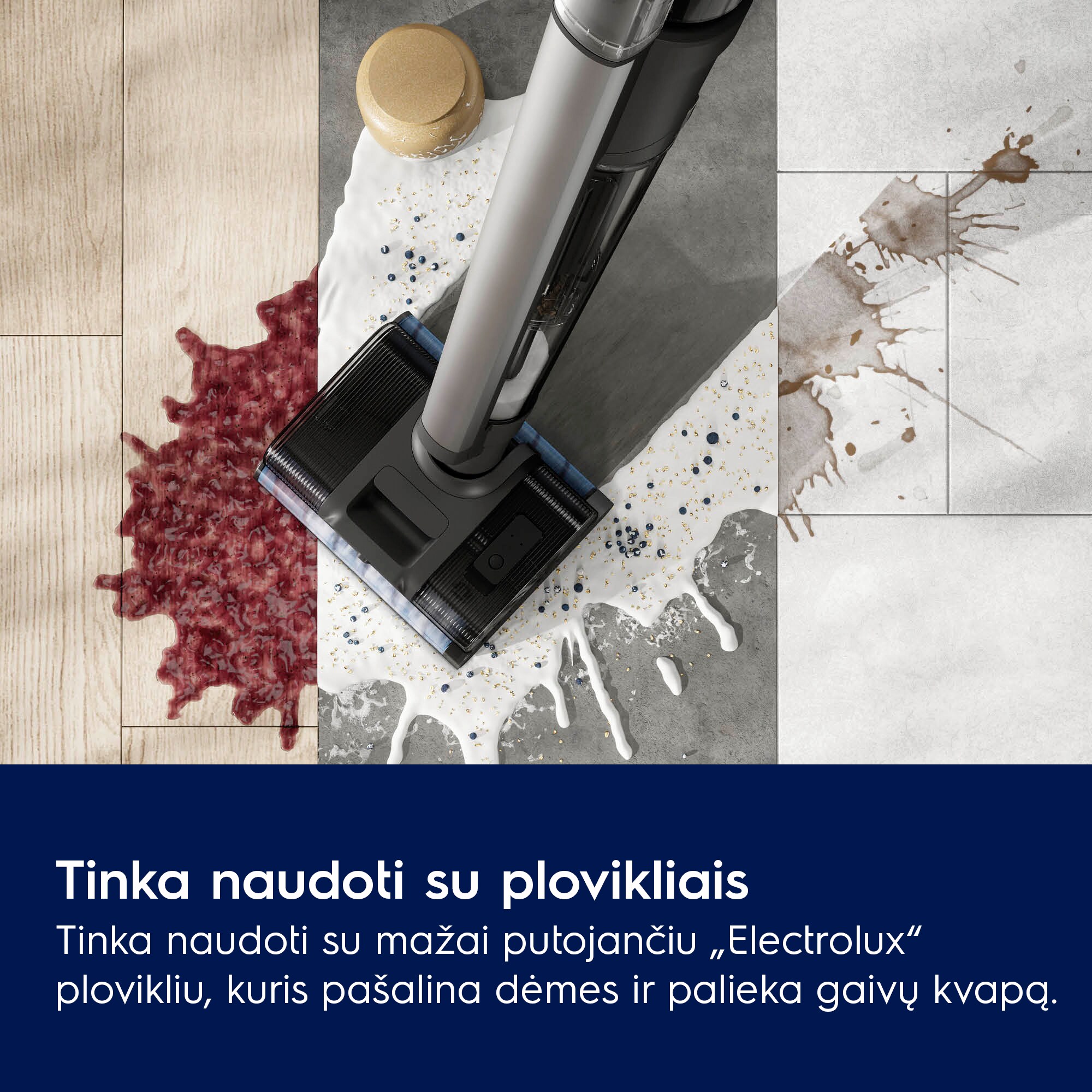 Electrolux - Wet&Dry/ Plaunantis dulkių siurblys - EW82U1DB