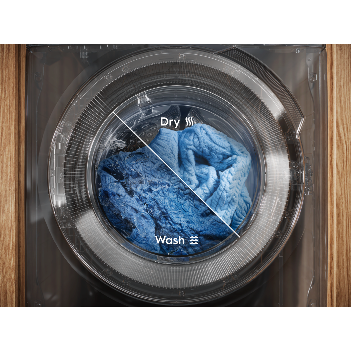 Electrolux - Laisvai pastatoma skalbyklė su džiovinimu - EW7W2612E