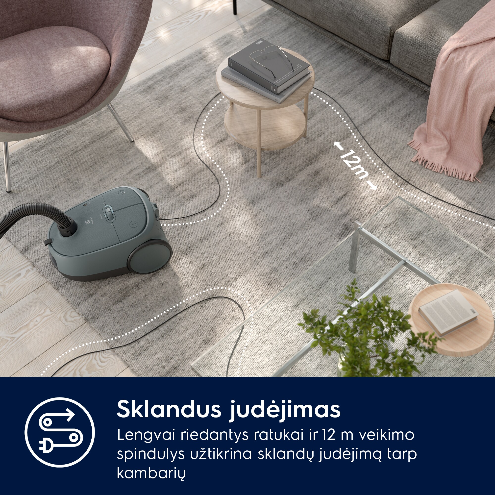 Electrolux - Dulkių siurblys - EB61C1OG