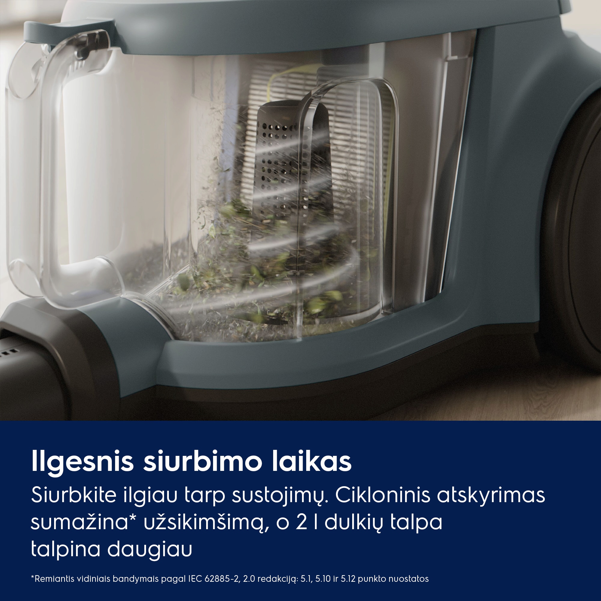 Electrolux - Dulkių siurblys be maišelio - EL31C1LDB