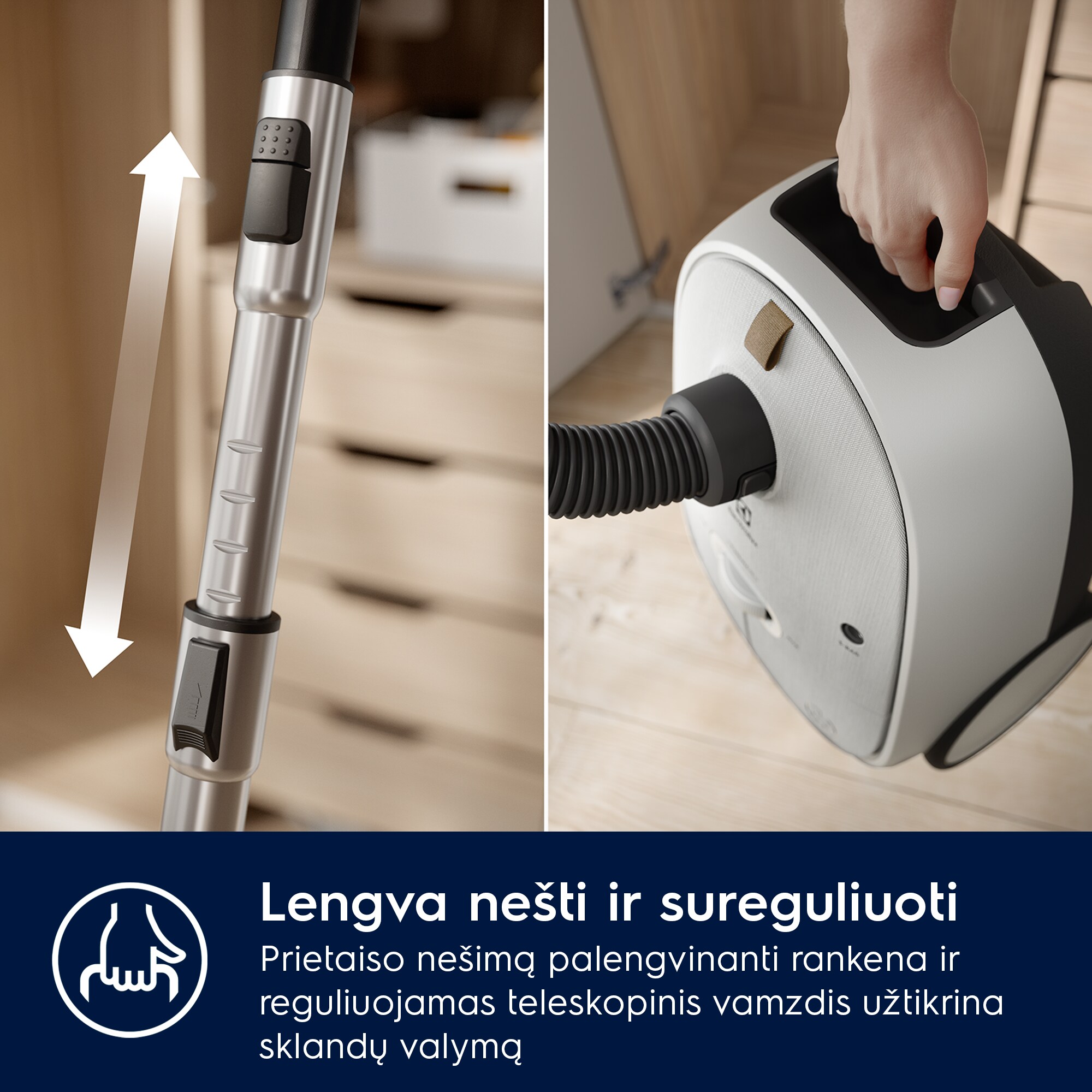 Electrolux - Dulkių siurblys - EB61H6SW
