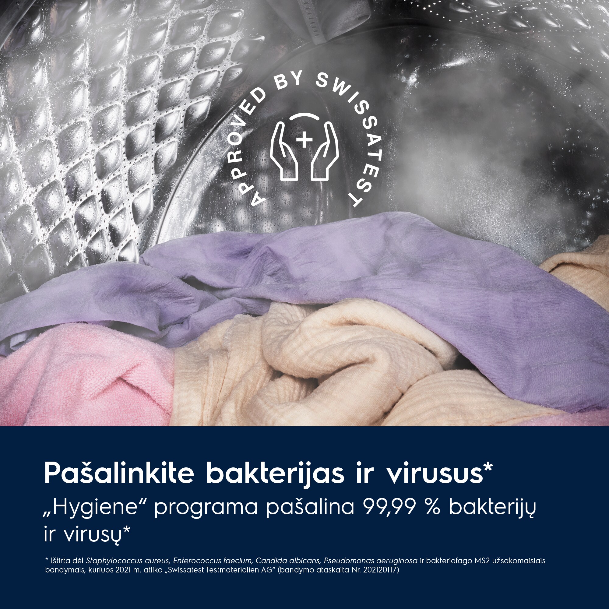 Electrolux - Skalbyklė kraunama iš priekio - EW6F2282E