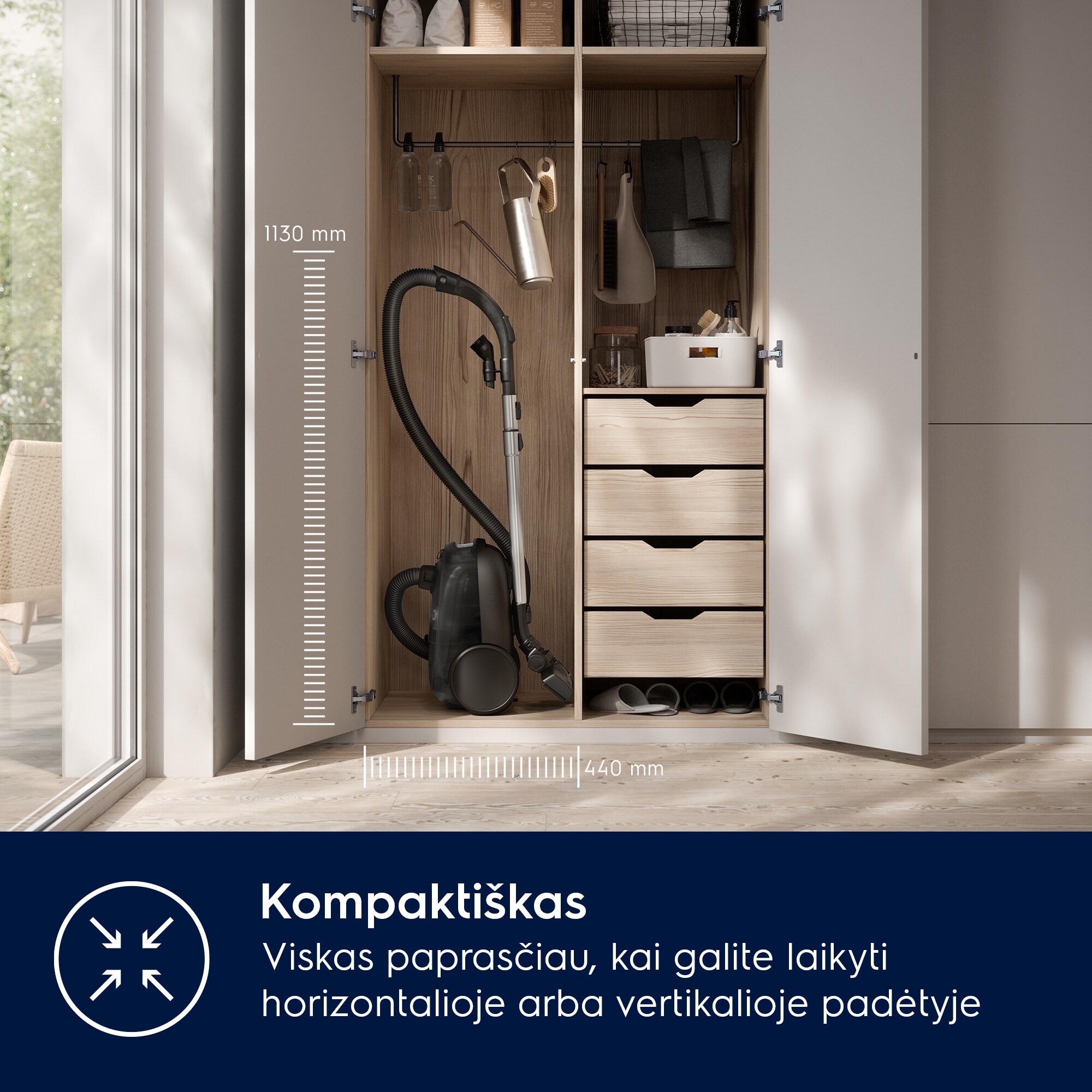 Electrolux - Dulkių siurblys - EB61A5UG
