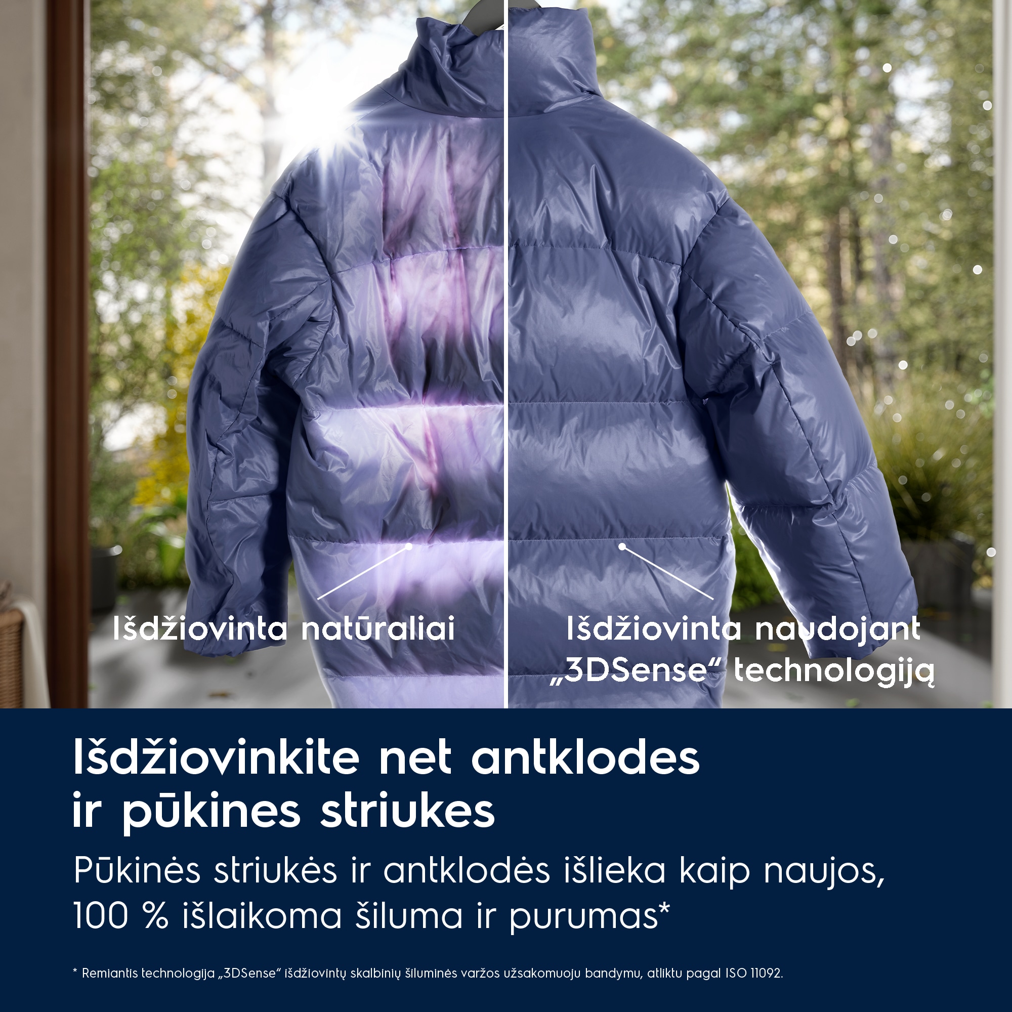 Electrolux - Džiovyklė su šilumos siurbliu - EW8D394ME