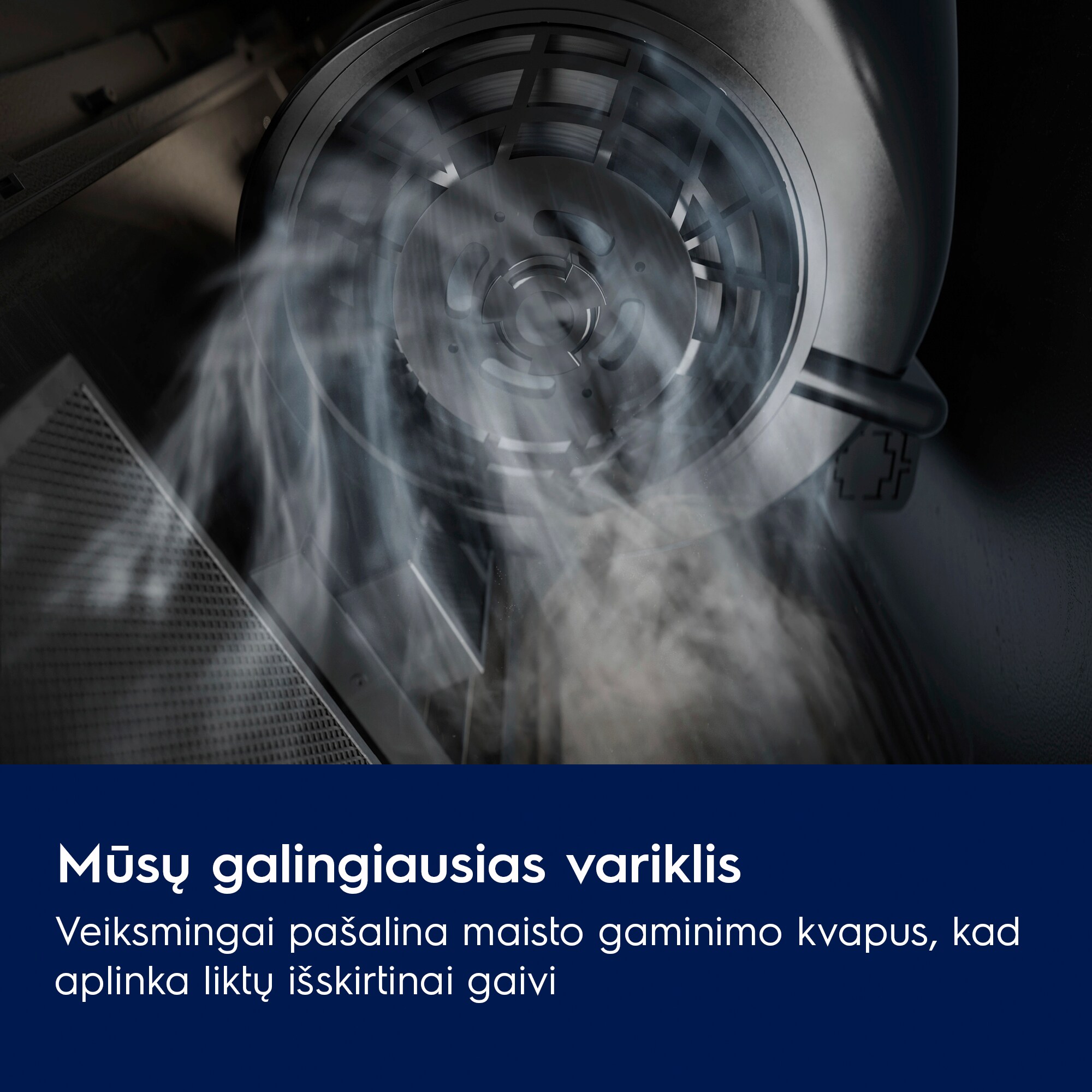 Electrolux - Kamino tipo garų rinktuvas - EFF90560OX