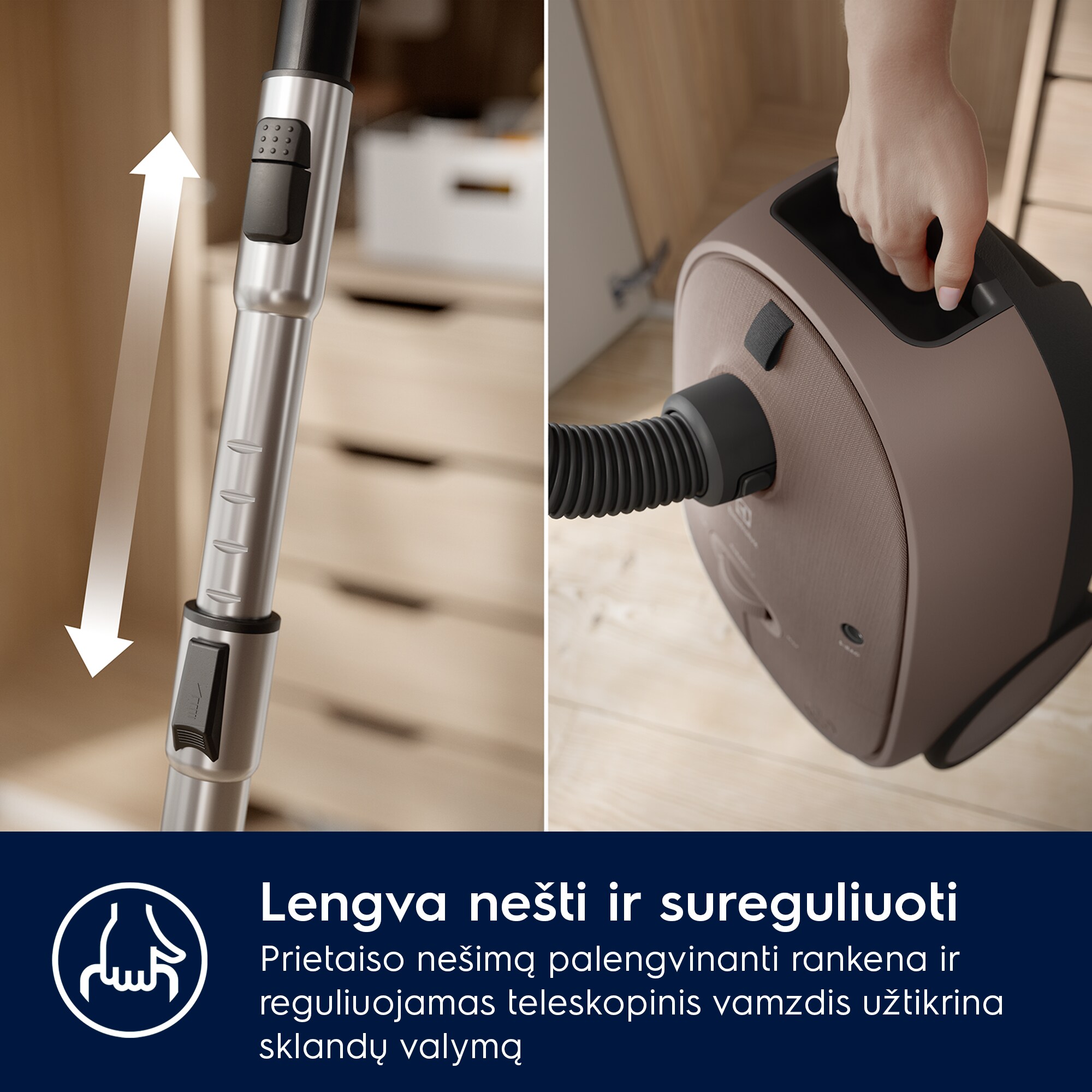 Electrolux - Dulkių siurblys - EB61C3WBL