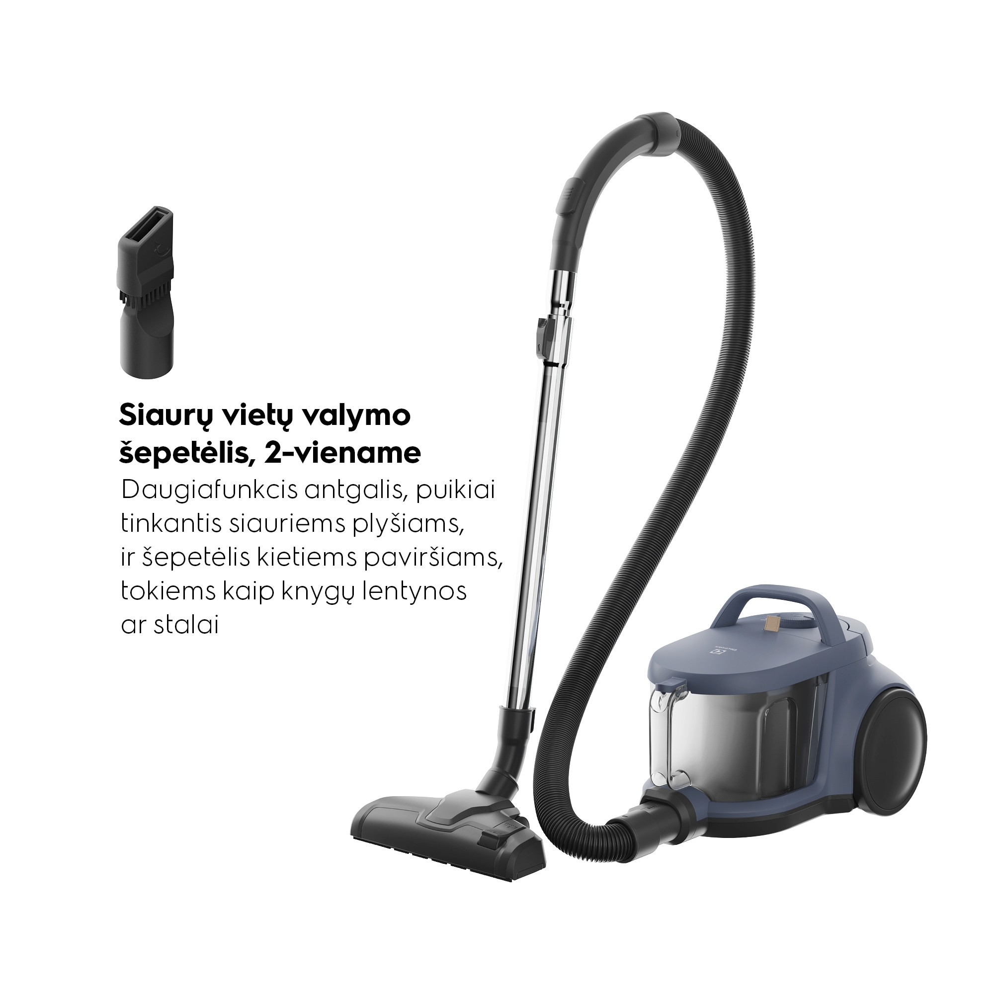 Electrolux - Dulkių siurblys be maišelio - EL31C1LDB