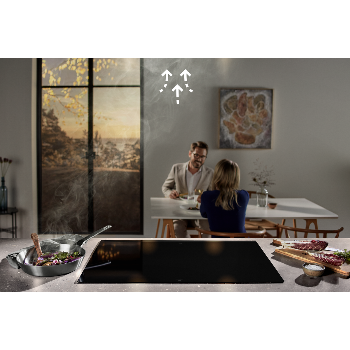 Electrolux - 60 cm pročio garų rinktuvas - LFT766X