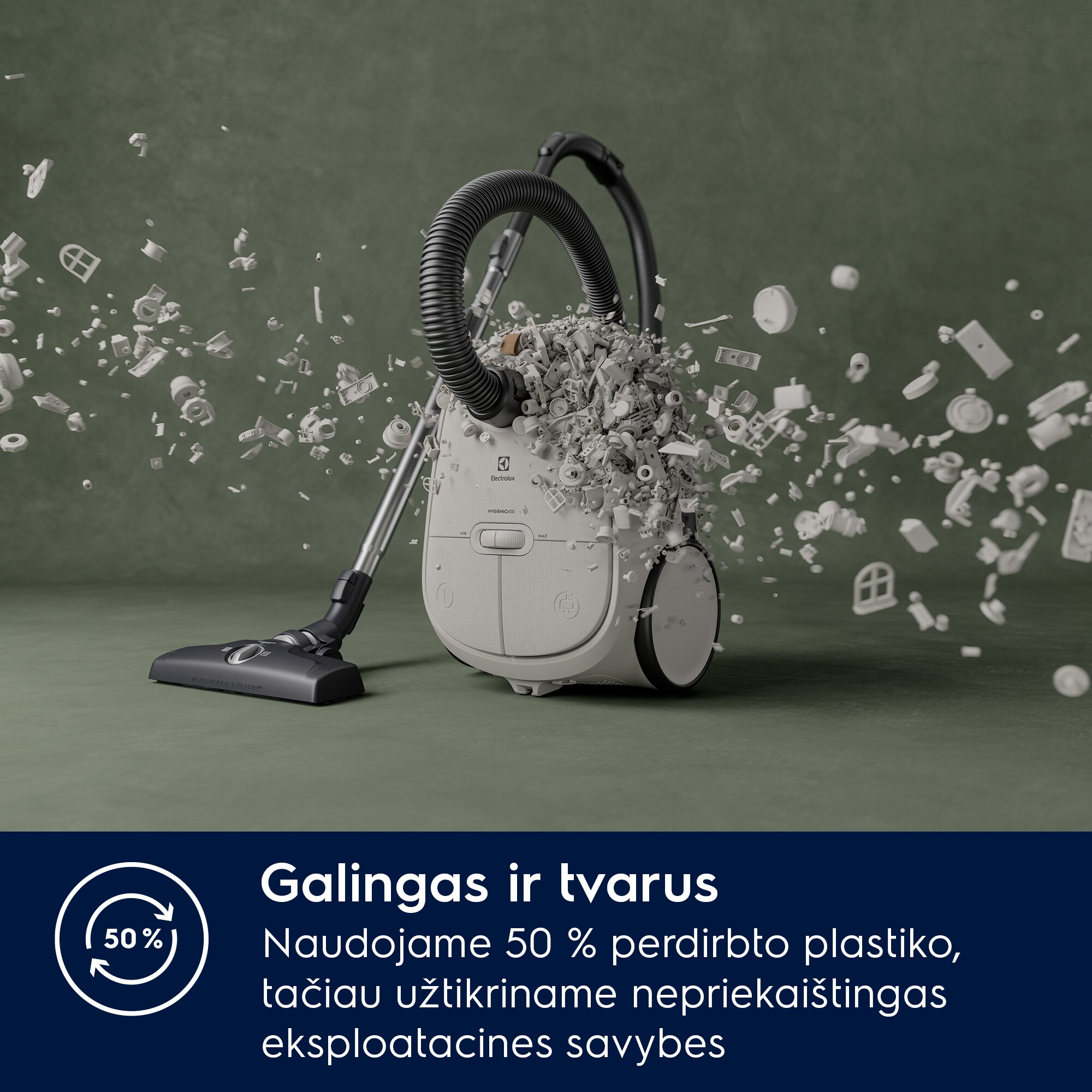 Electrolux - Dulkių siurblys - EB61H6SW
