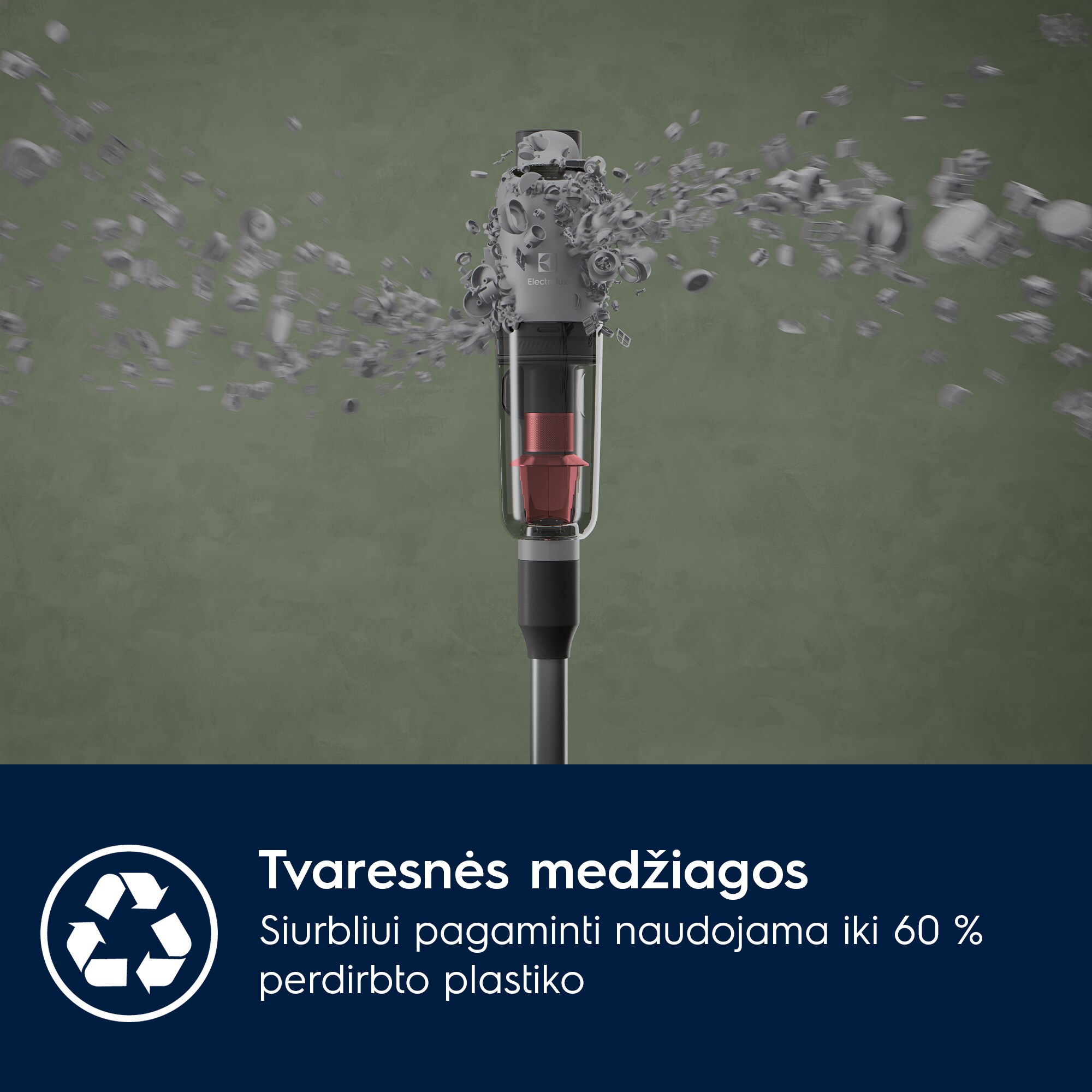 Electrolux - Belaidis dulkių siurblys - EP71AB14UG